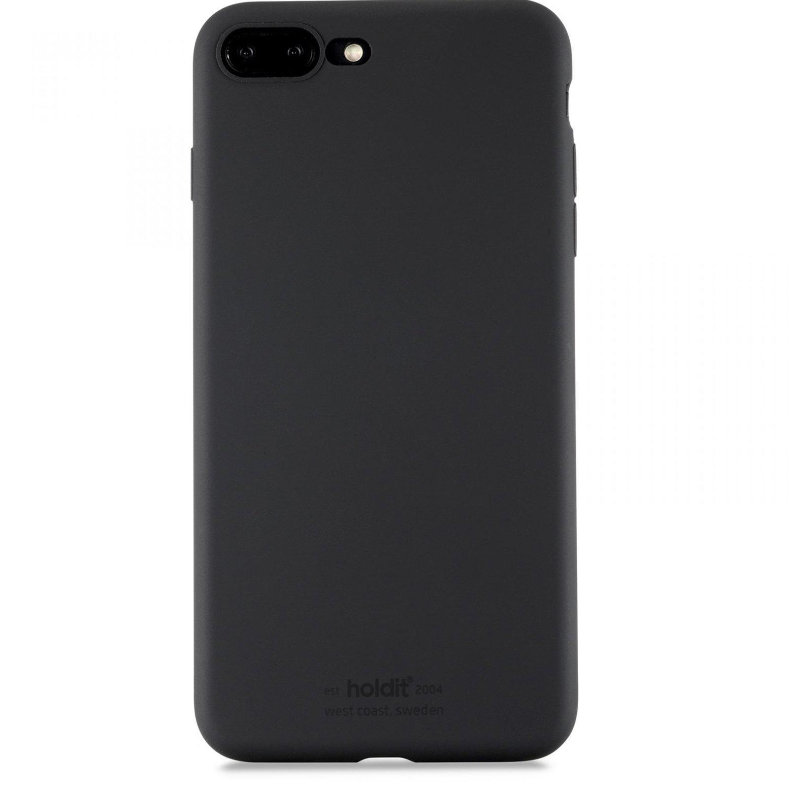 Funda de silicona iPhone 7 Plus/8 Plus Black