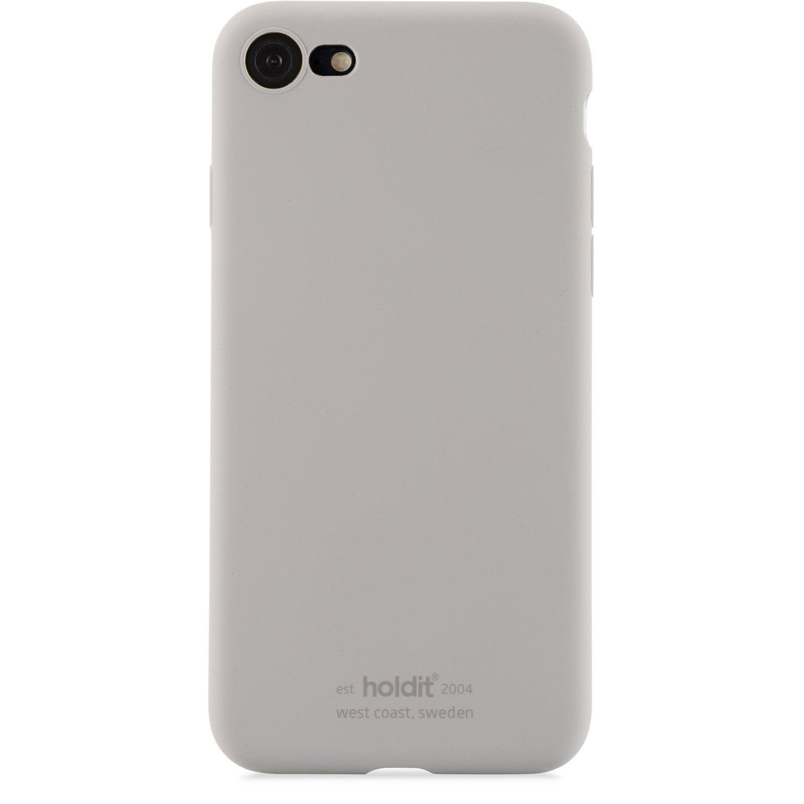 Funda de silicona iPhone 8 Taupe