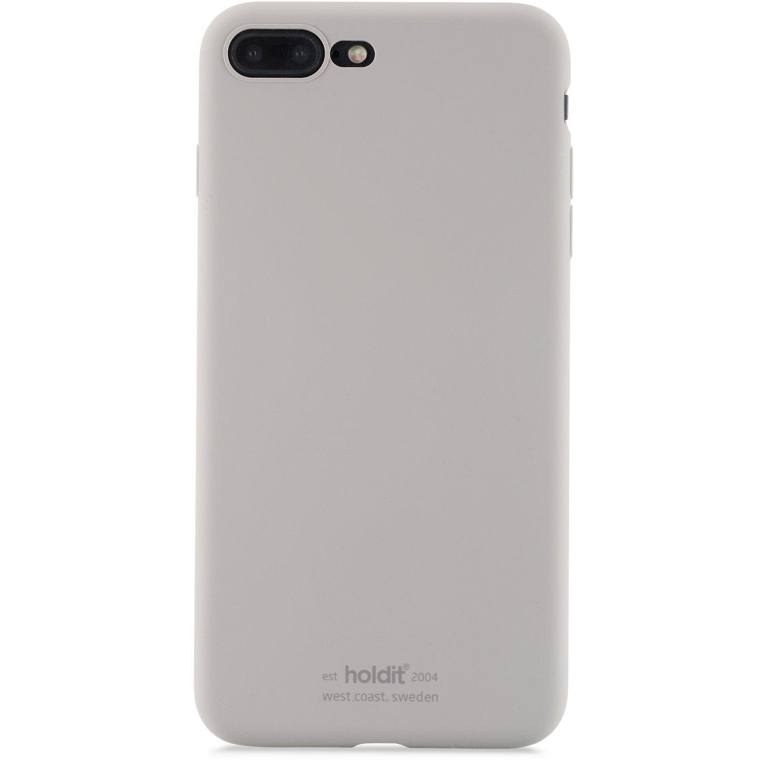 Funda de silicona iPhone 7 Plus/8 Plus Taupe