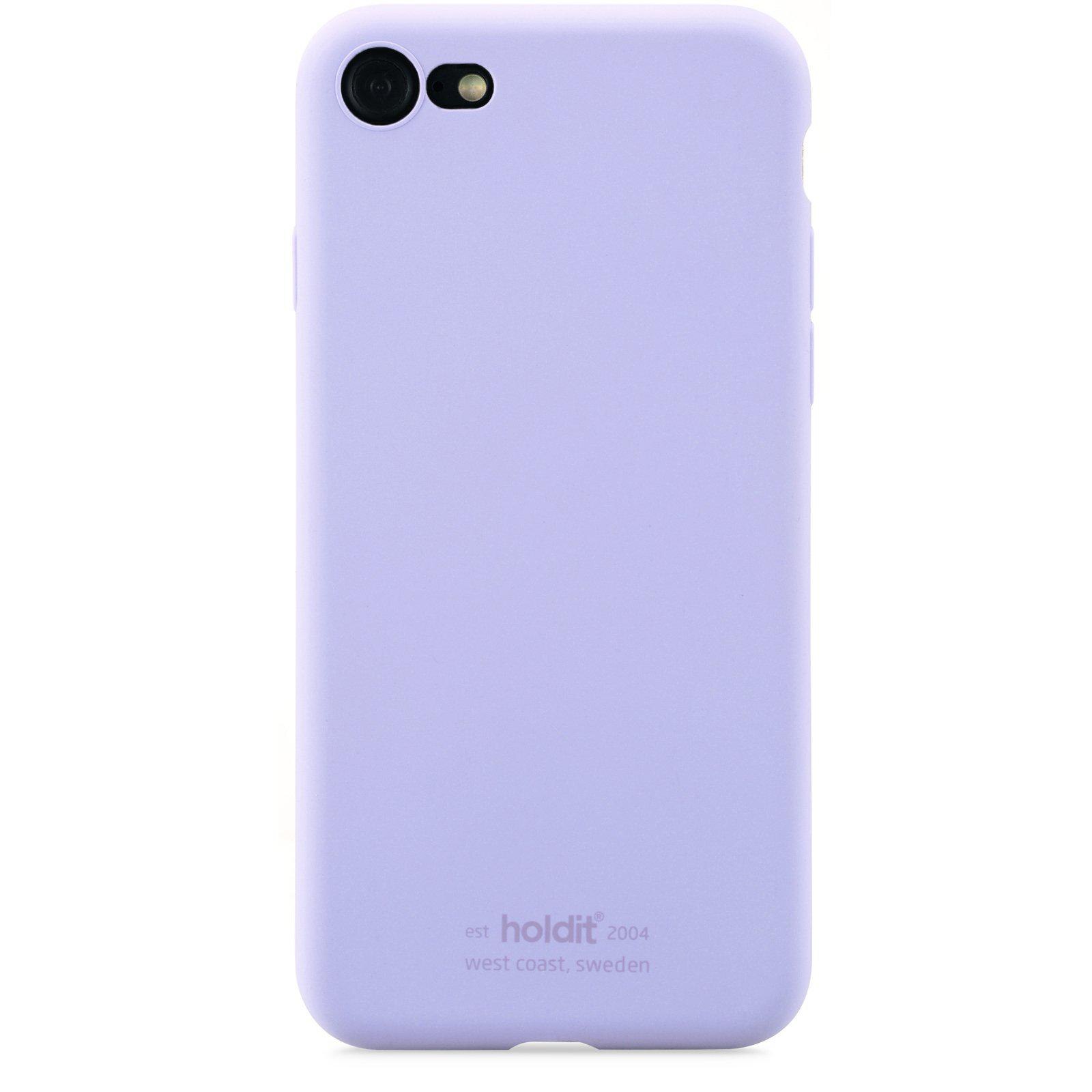 Funda de silicona para iPhone SE 2022 Púrpura