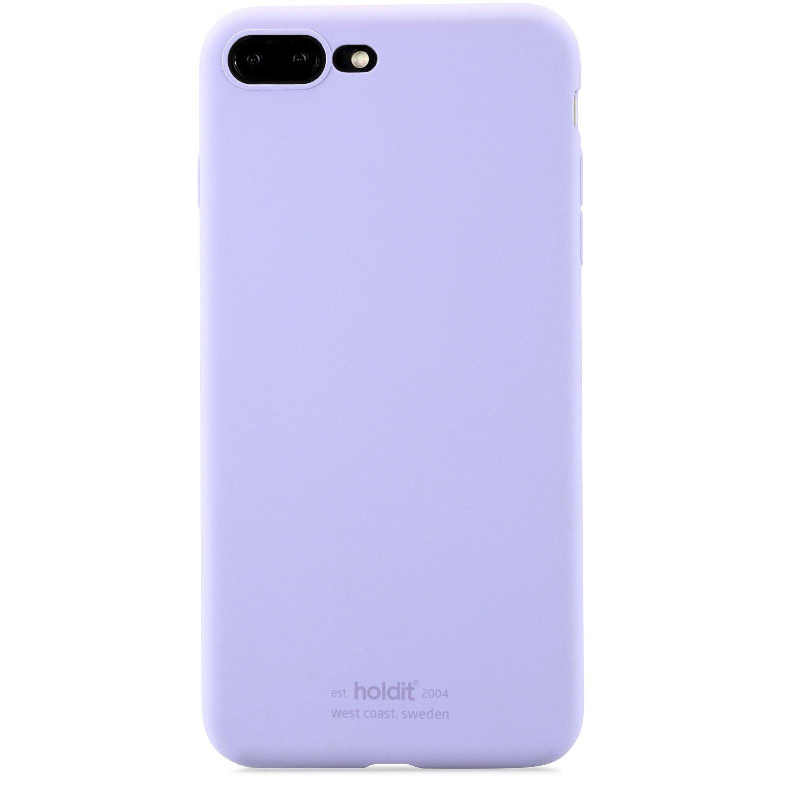 Funda de silicona para iPhone 7 Plus/iPhone 8 Plus Púrpura