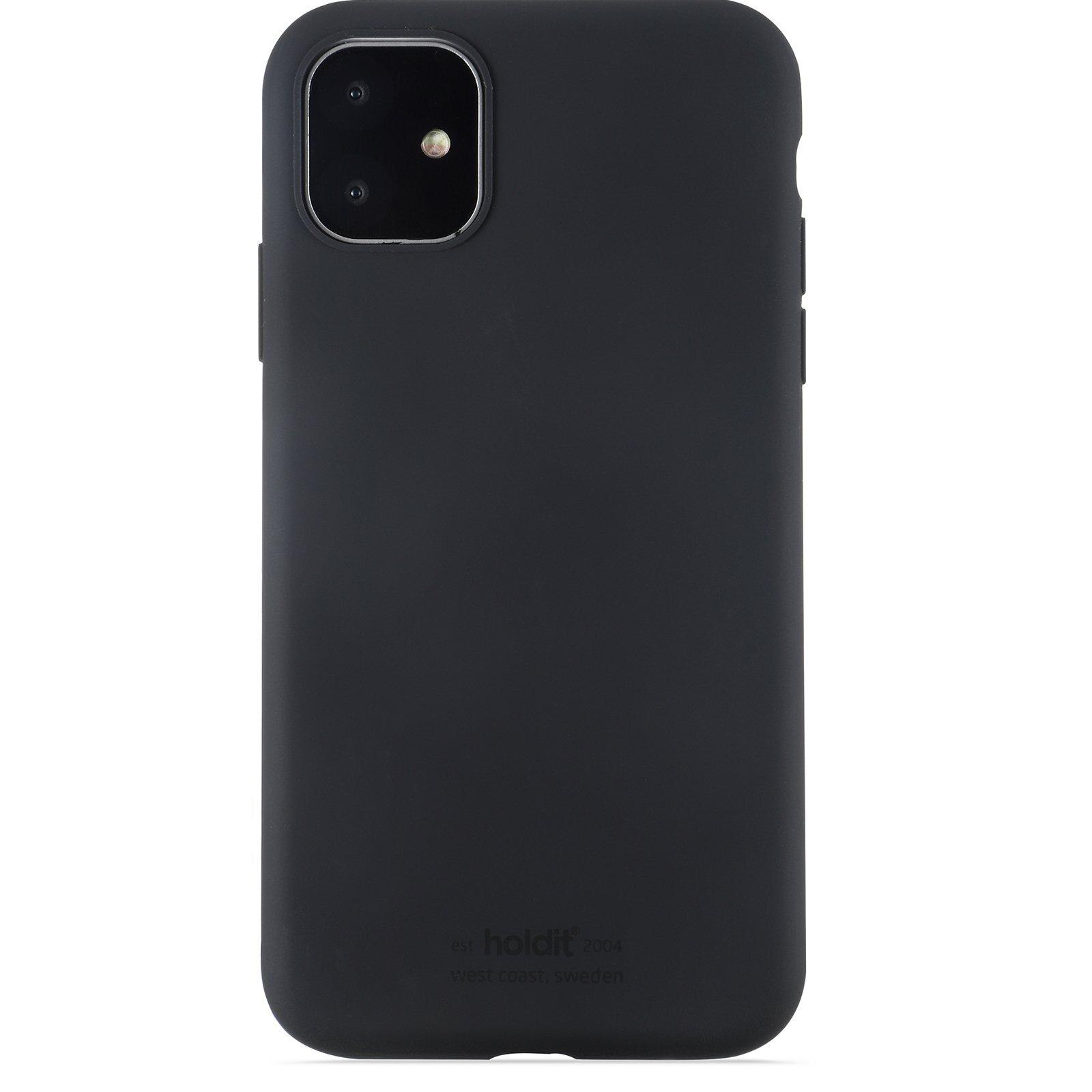Funda de silicona para iPhone Xr Black