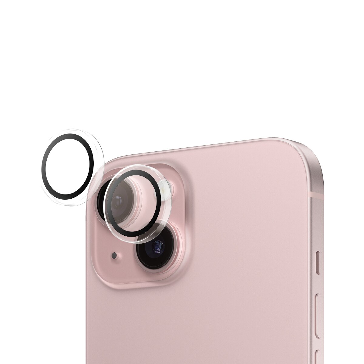 iPhone 15 Hoops Camera Lens Protector Transparente