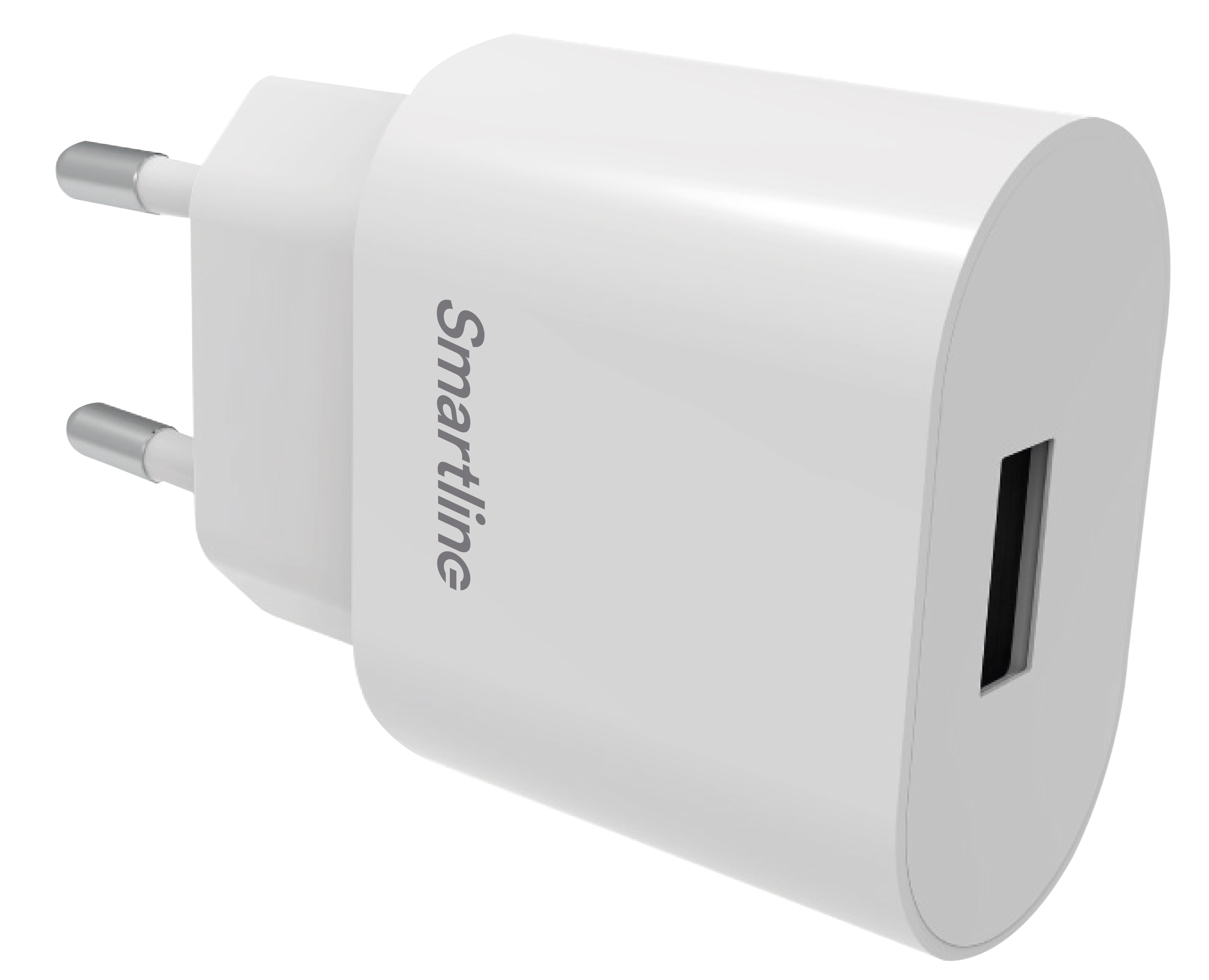 Cargador USB 2.4A 12W Blanco