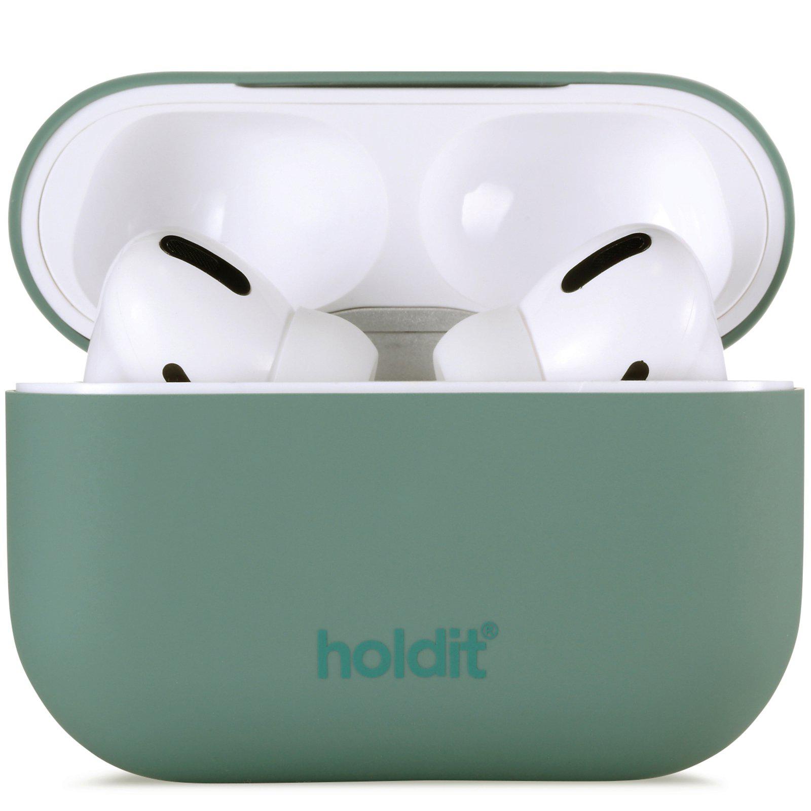 Funda de silicona AirPods Pro Moss Green