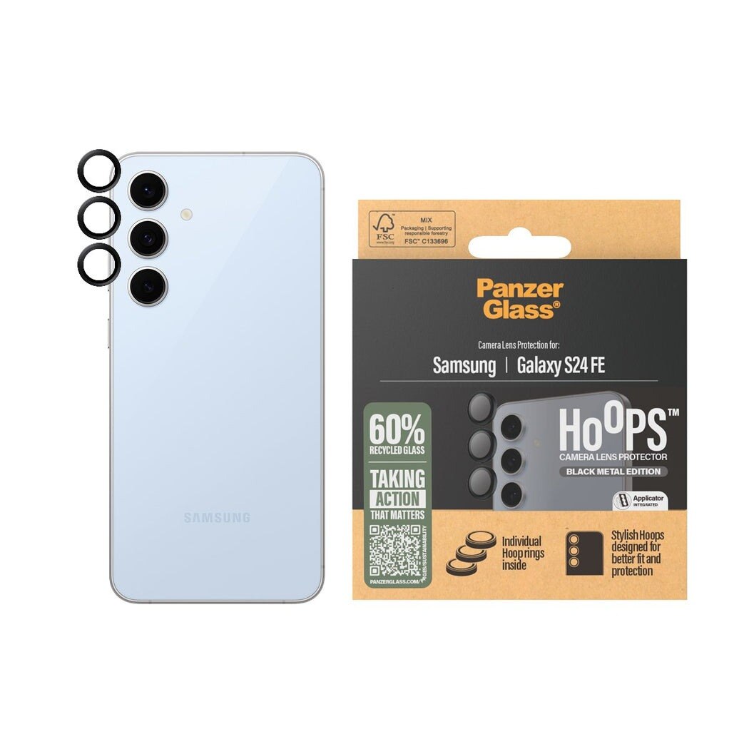 Samsung Galaxy S24 FE Hoops Camera Lens Protector Negro