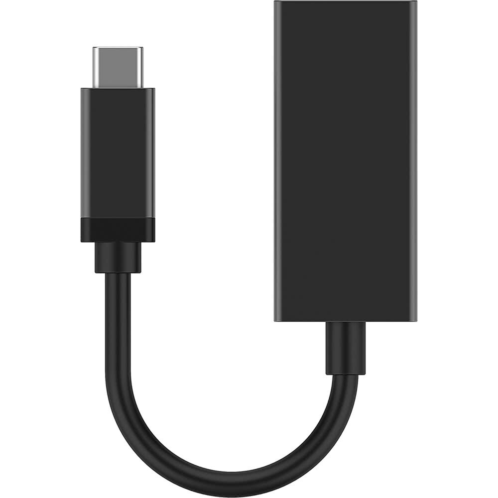 Adaptador de pantalla USB-C a HDMI 10cm Negro