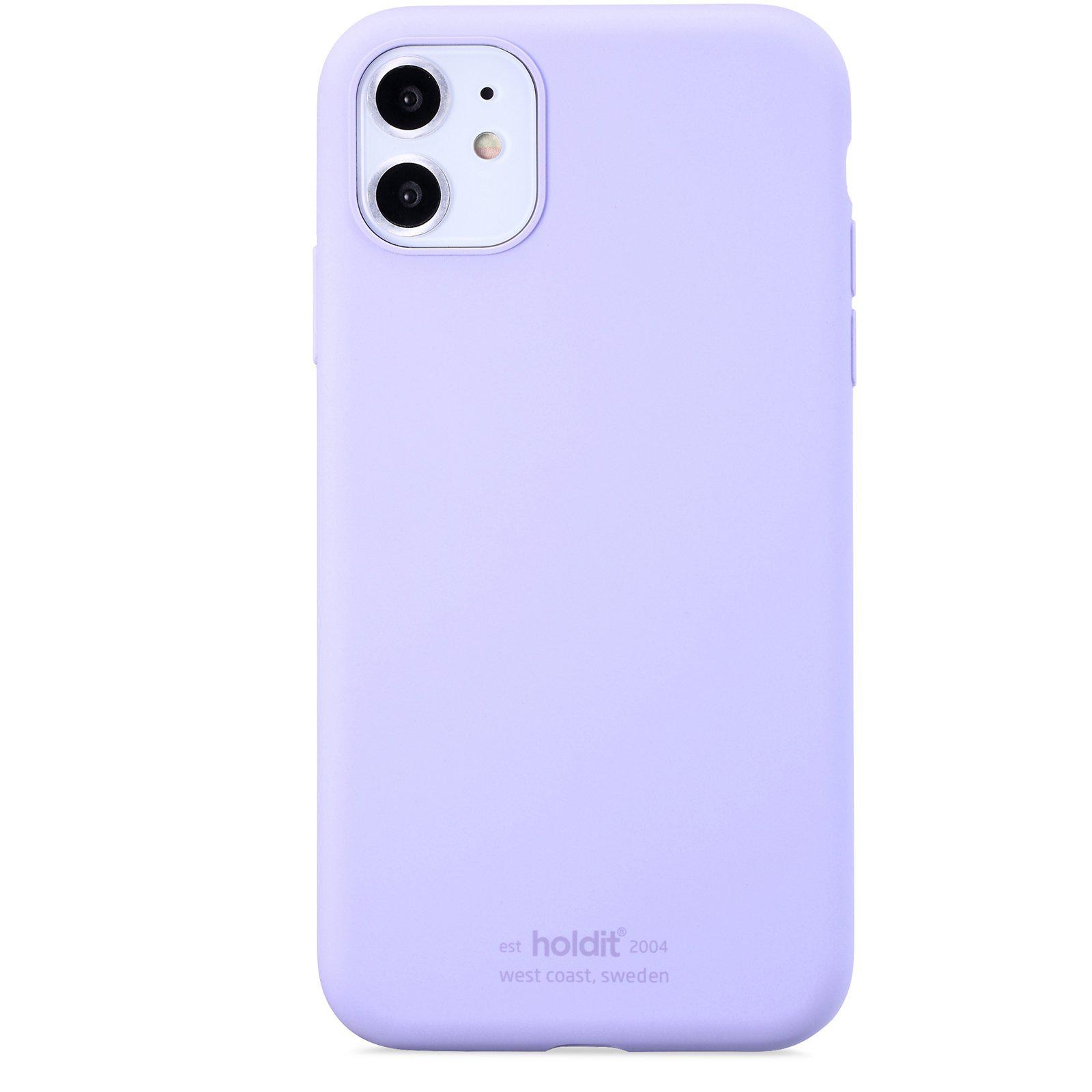 Funda de silicona para iPhone Xr Lavender