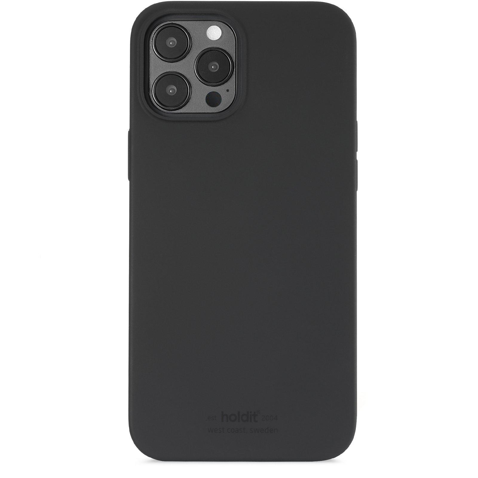 Funda de silicona para iPhone 12 Pro Max Black