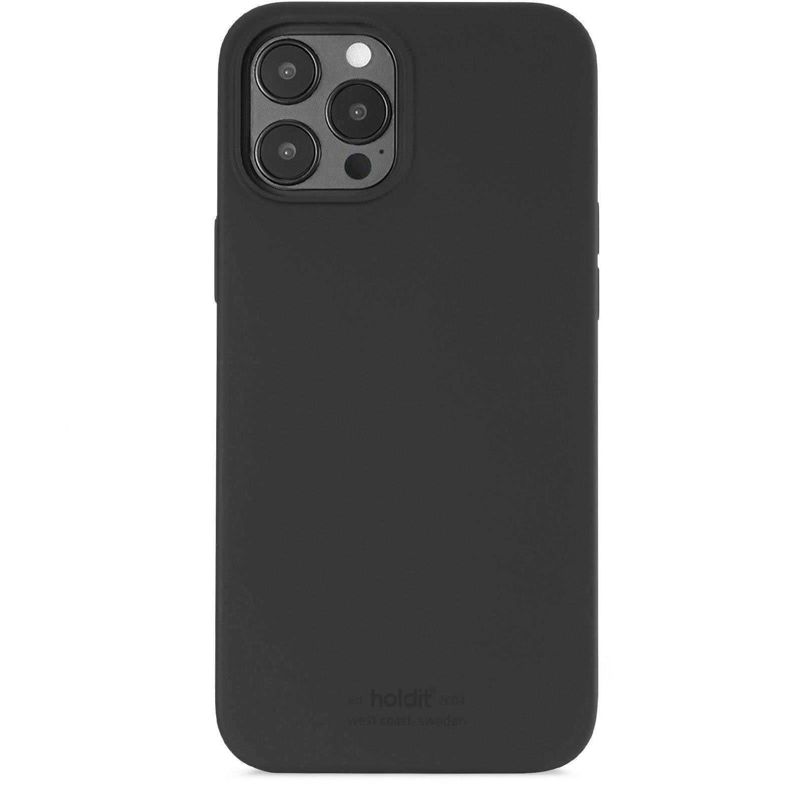 Funda de silicona iPhone 12 Pro Max Black