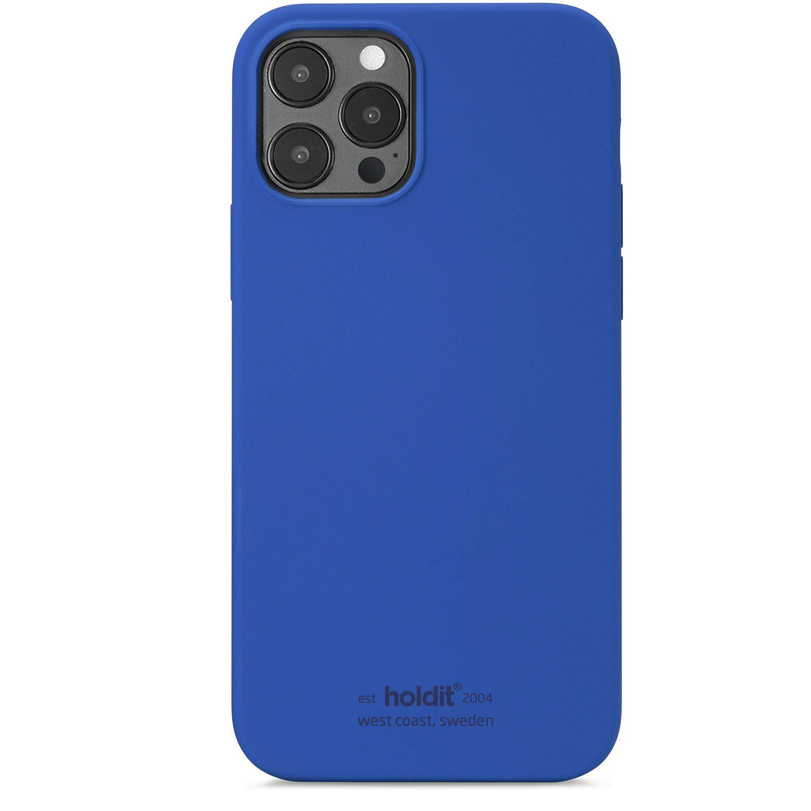 Funda de silicona para Apple iPhone 12 Pro Max Azul