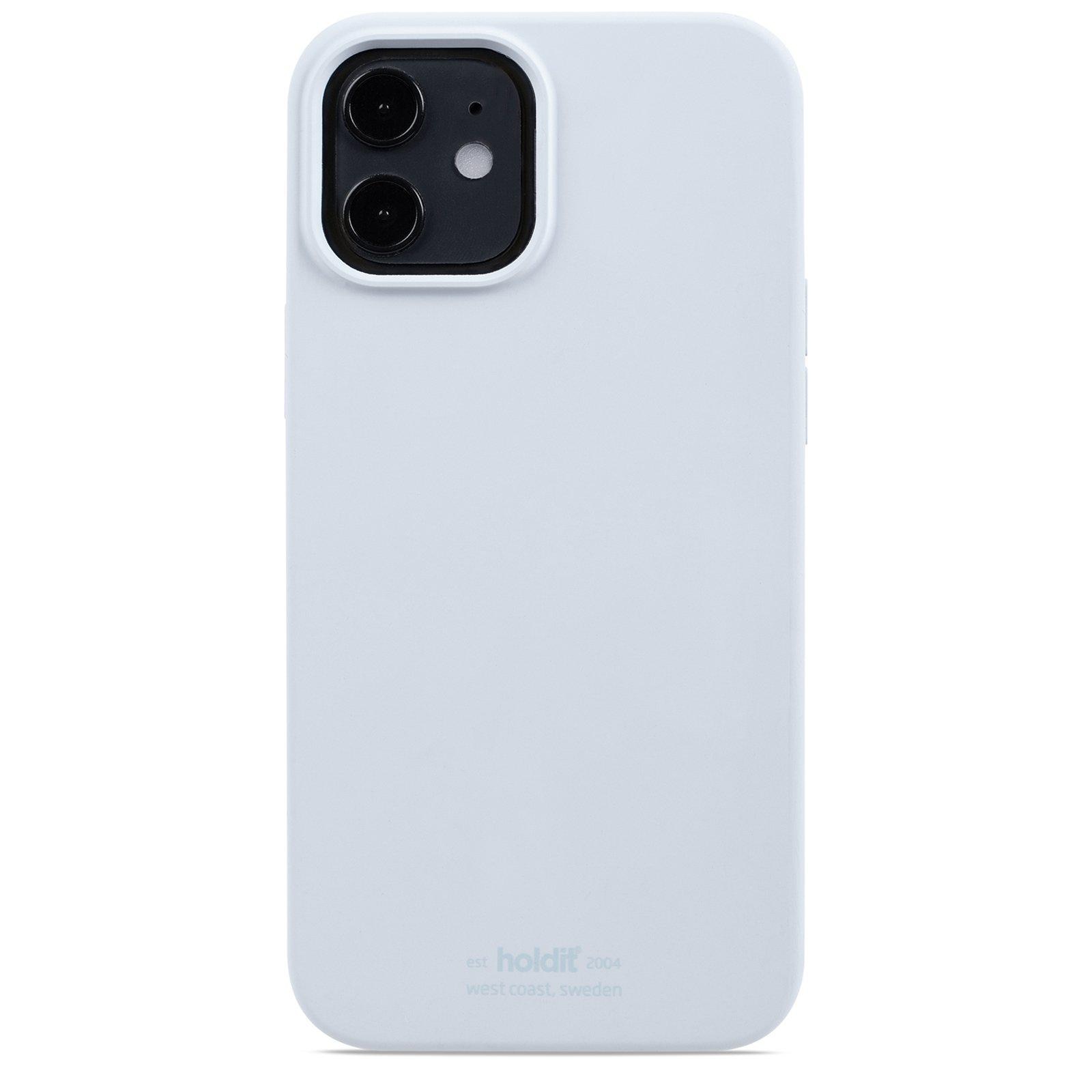 Funda de silicona iPhone 12/12 Pro Mineral Blue