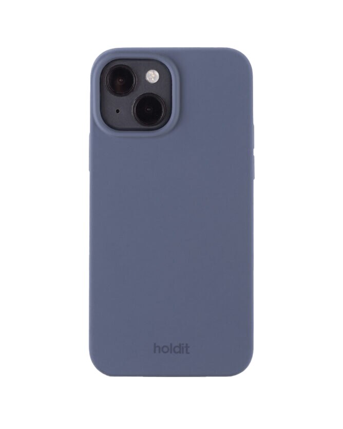 Funda de silicona para iPhone 14 Azul