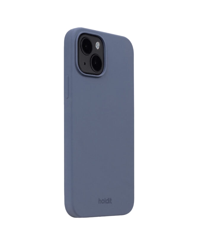 Funda de silicona para iPhone 14 Azul