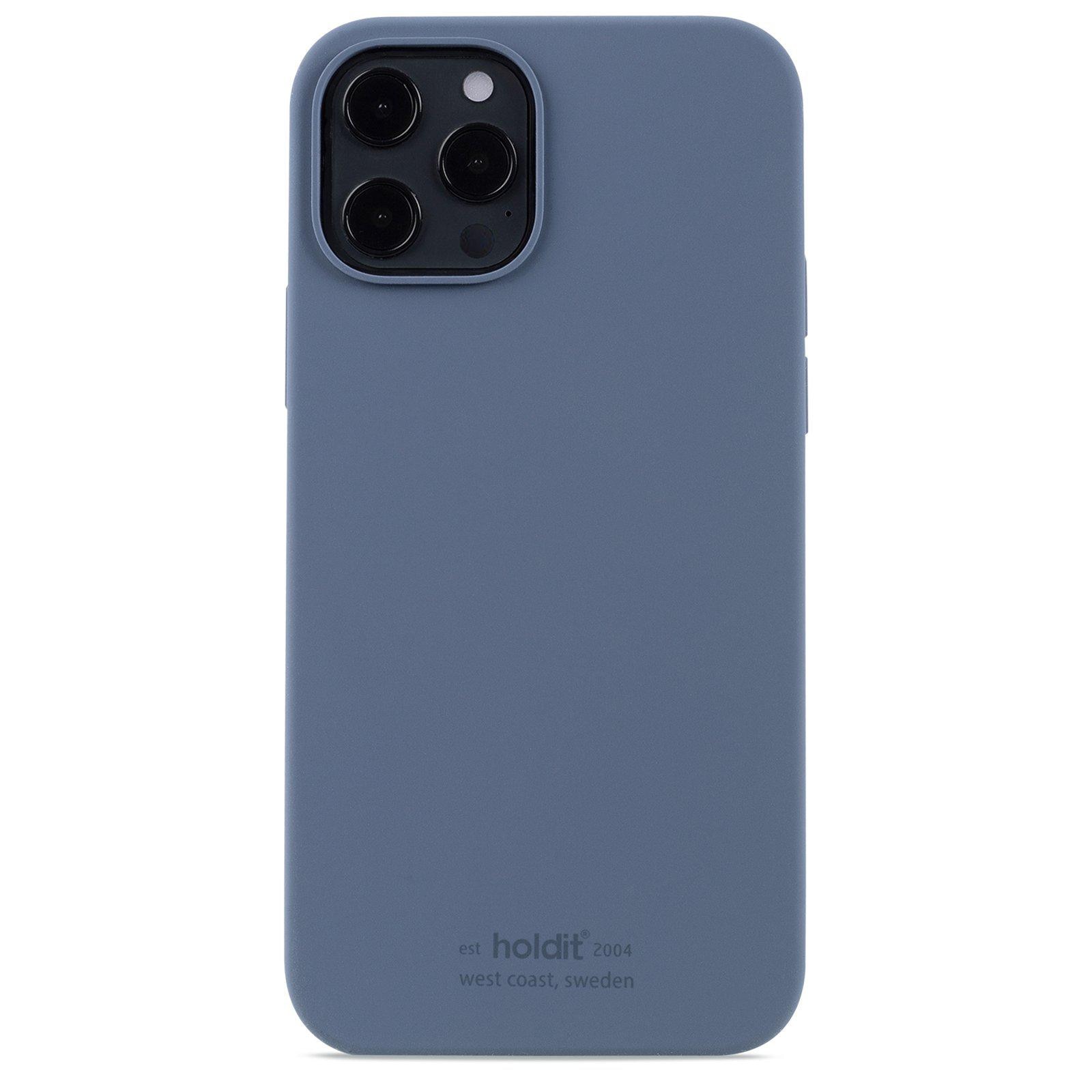 Funda de silicona iPhone 12/12 Pro Pacific Blue