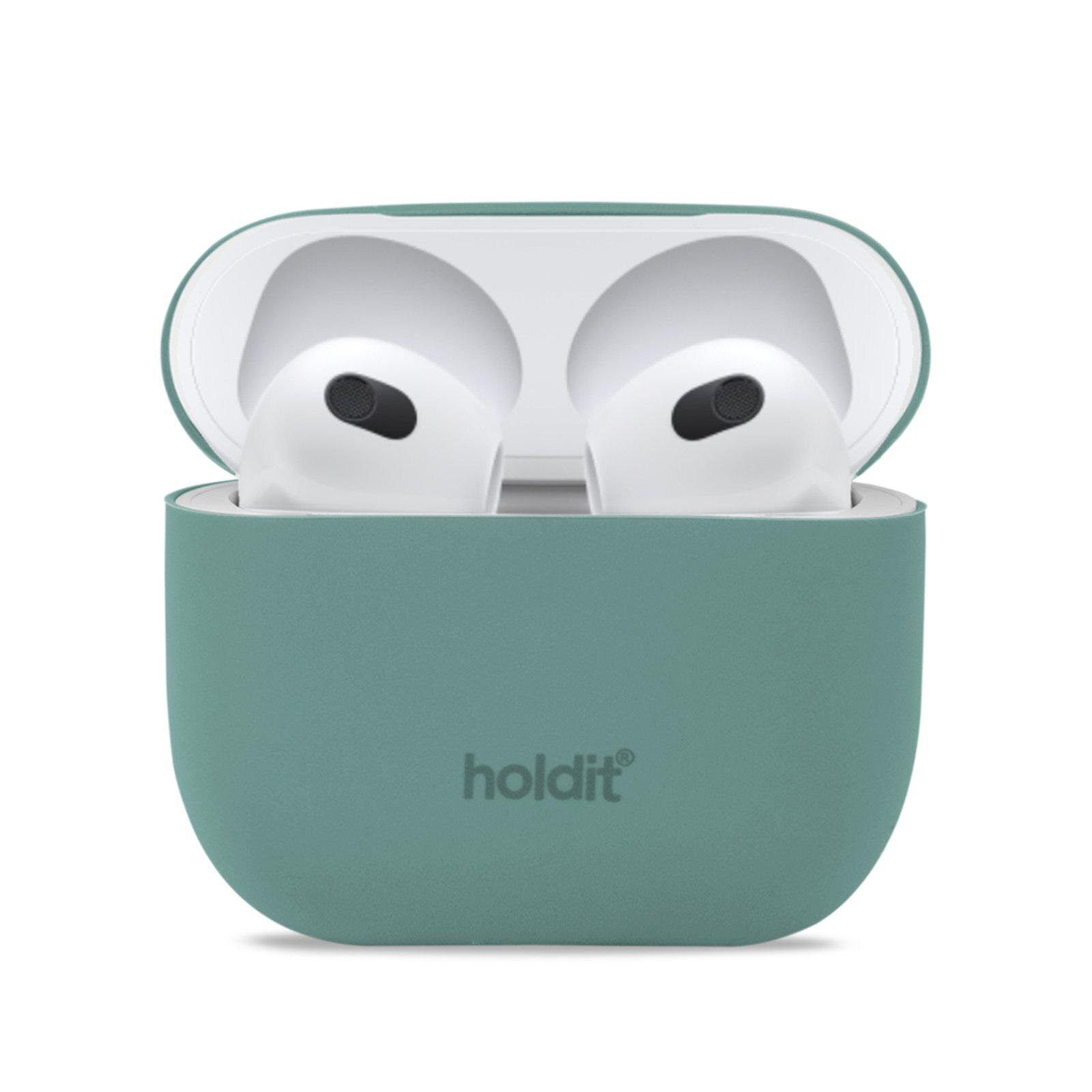 Funda de silicona AirPods 3 Moss Green