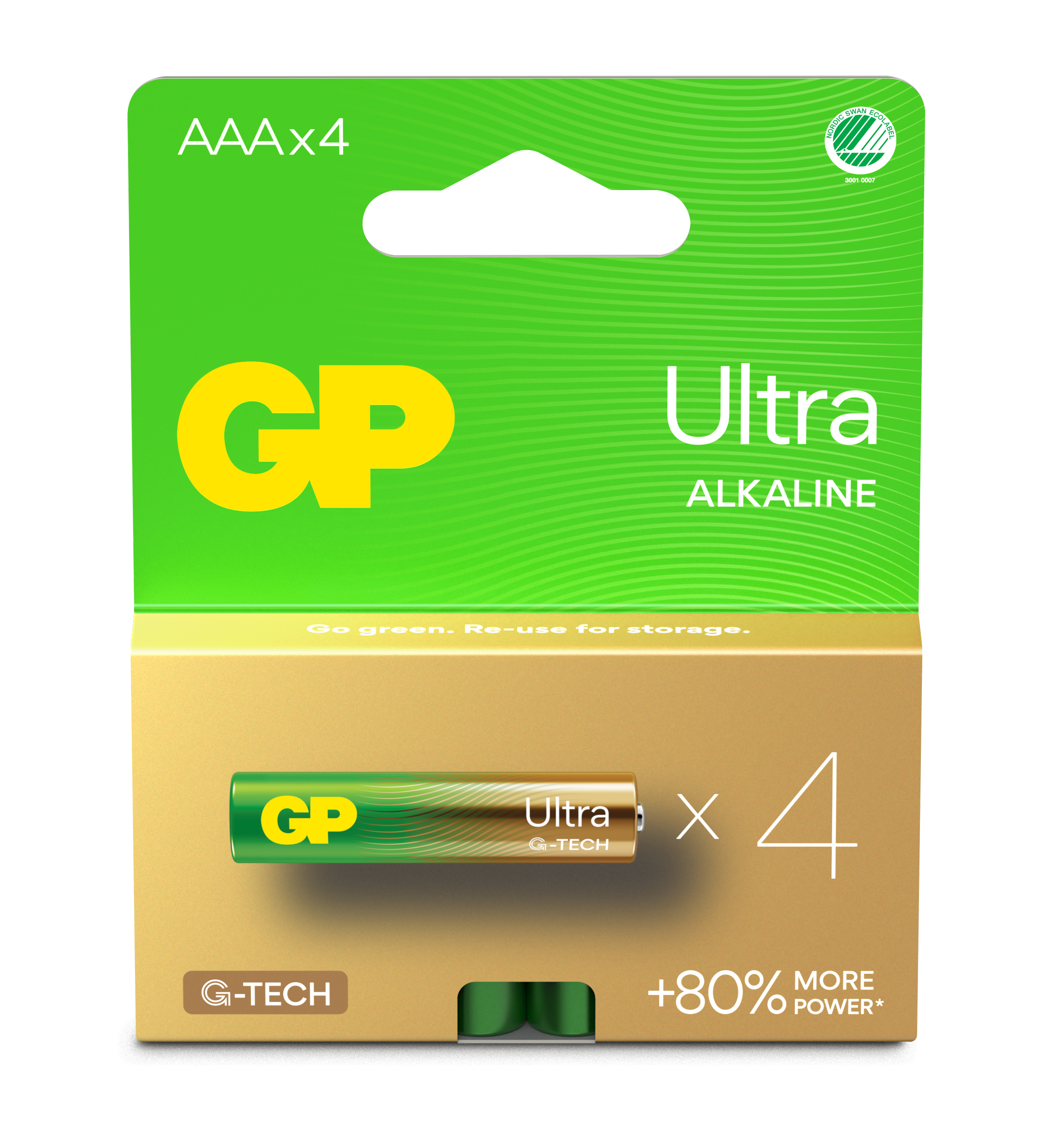 Pila alcalina AAA Ultra 24AU/LR03  (4 piezas)