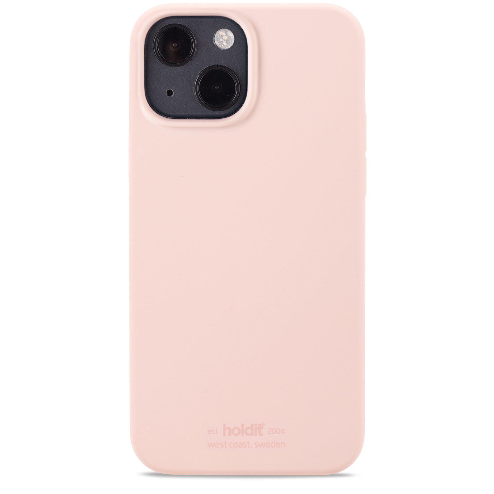 Funda de silicona para iPhone 14 Plus Blush Pink