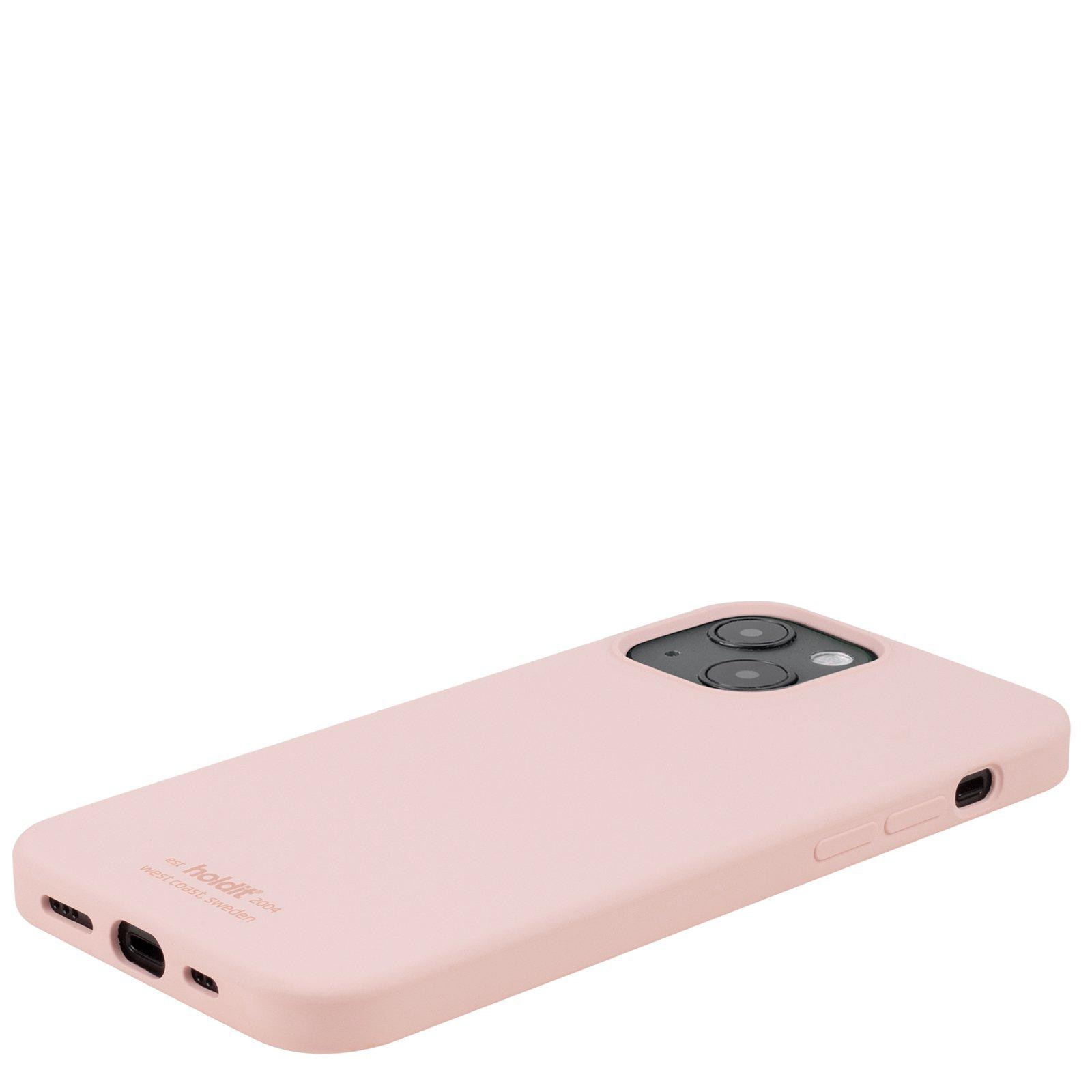 Funda de silicona para iPhone 13 Blush Pink