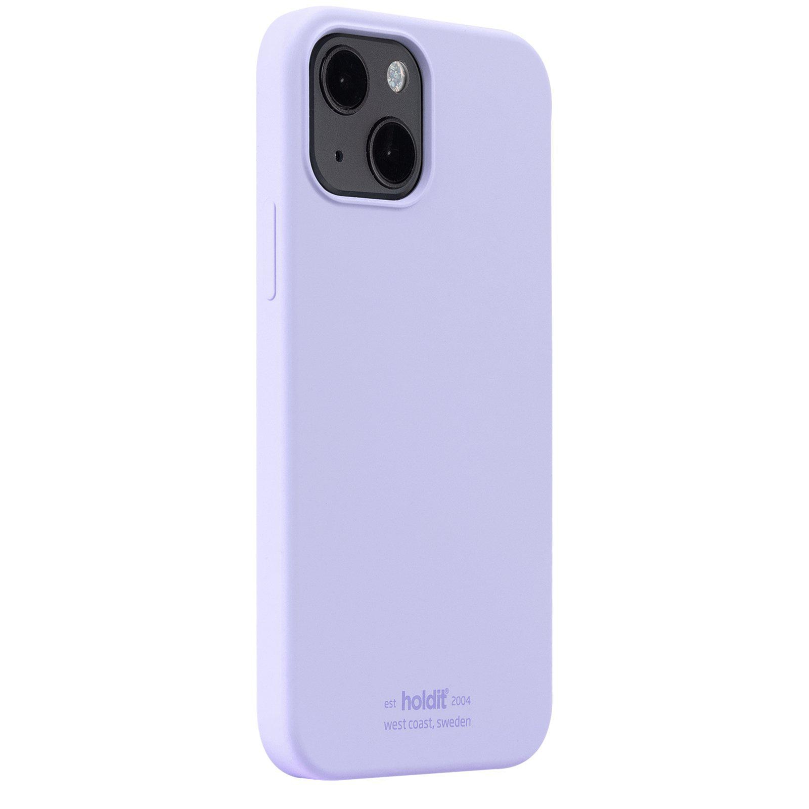 Funda de silicona iPhone 14 Lavanda