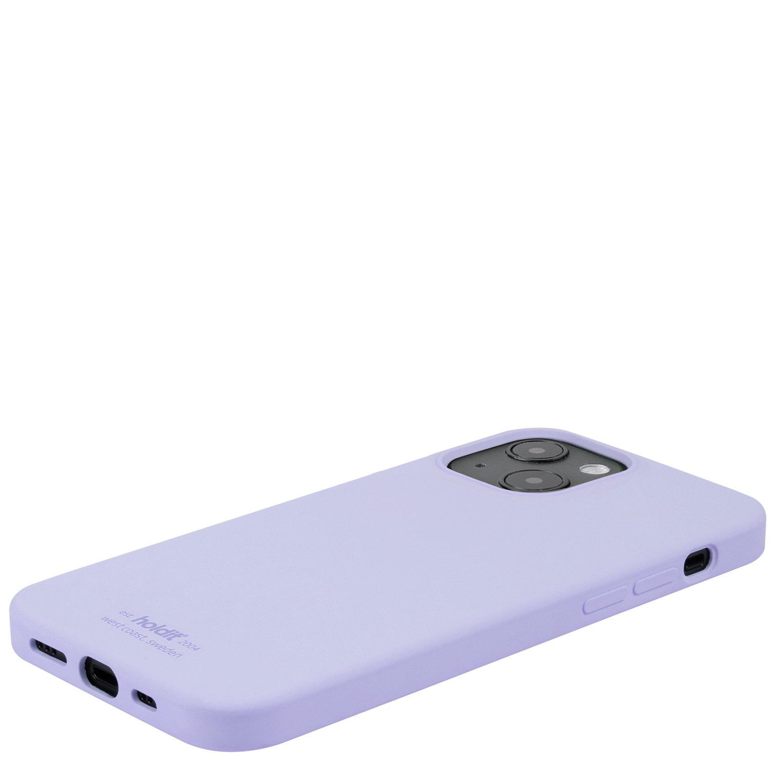 Funda de silicona iPhone 14 Plus Lavanda