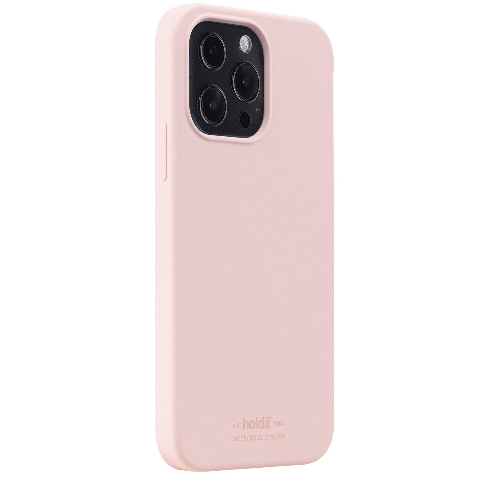 Funda de silicona iPhone 13 Pro Blush Pink
