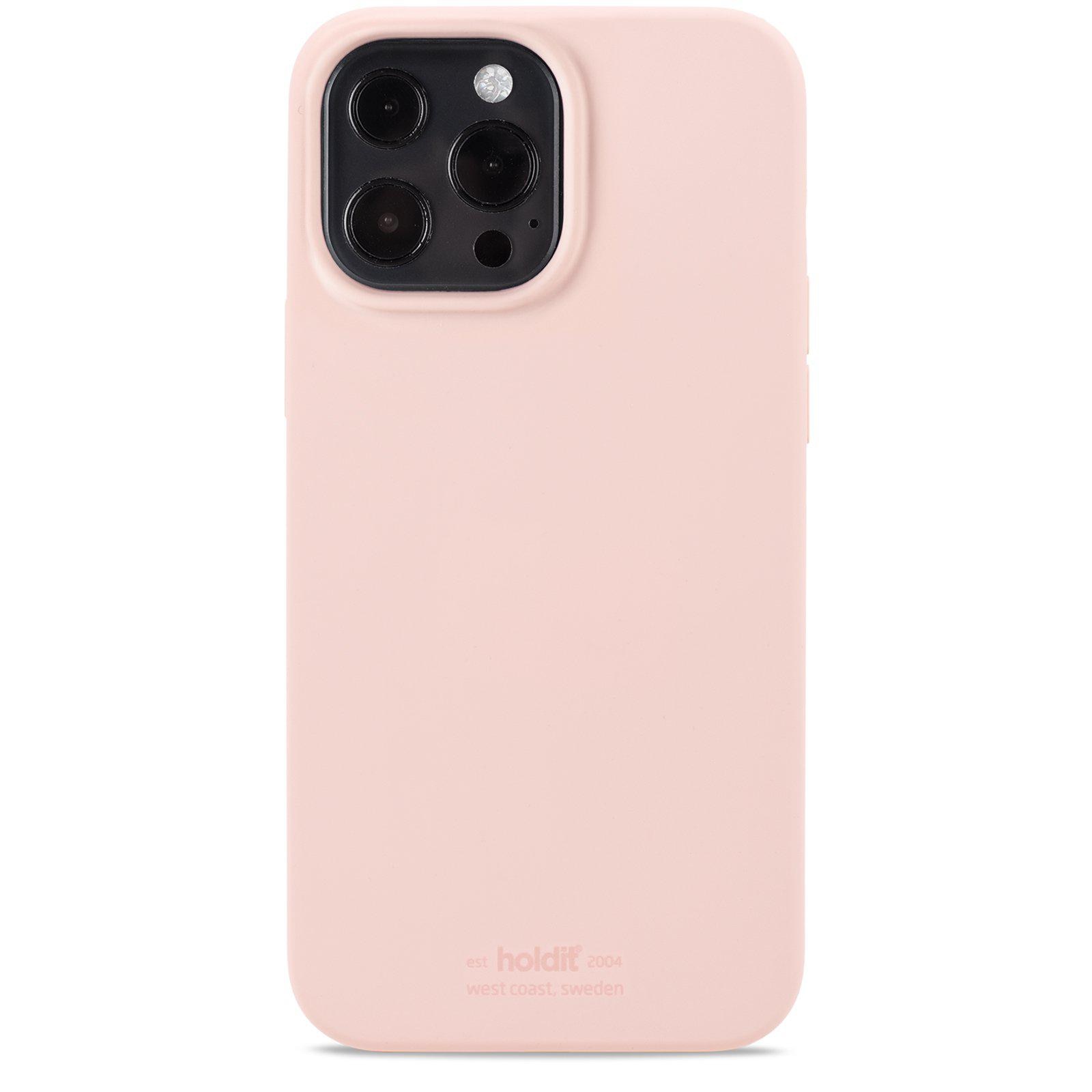 Funda de silicona iPhone 14 Pro Blush Pink