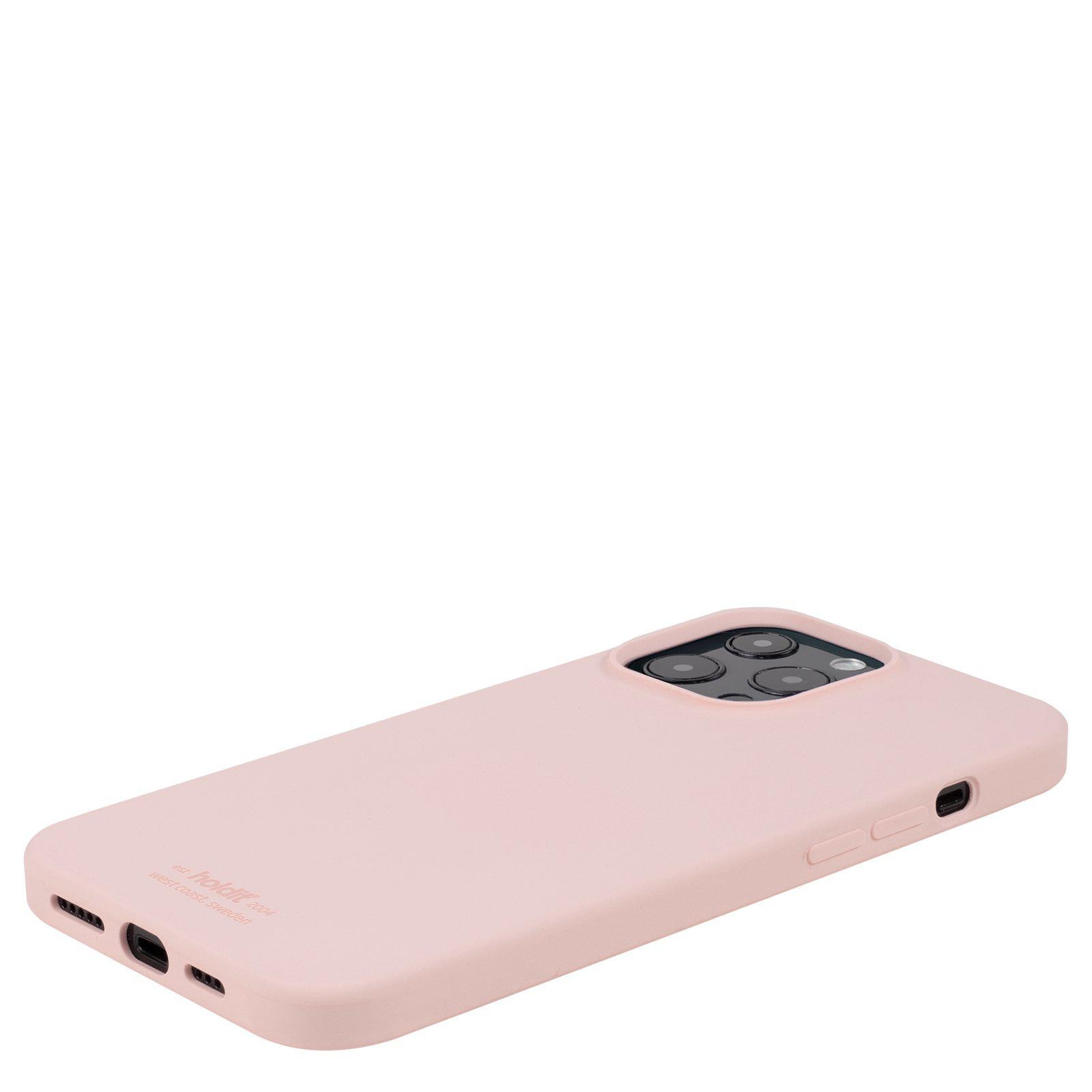 Funda de silicona iPhone 14 Pro Max Blush Pink