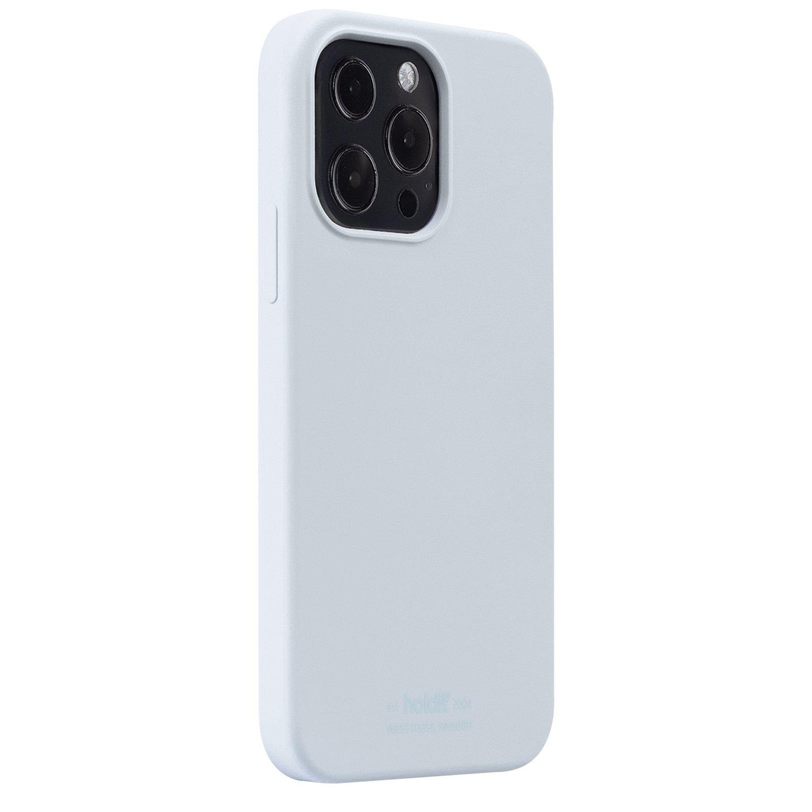 Funda de silicona para Apple iPhone 13 Pro Max Azul