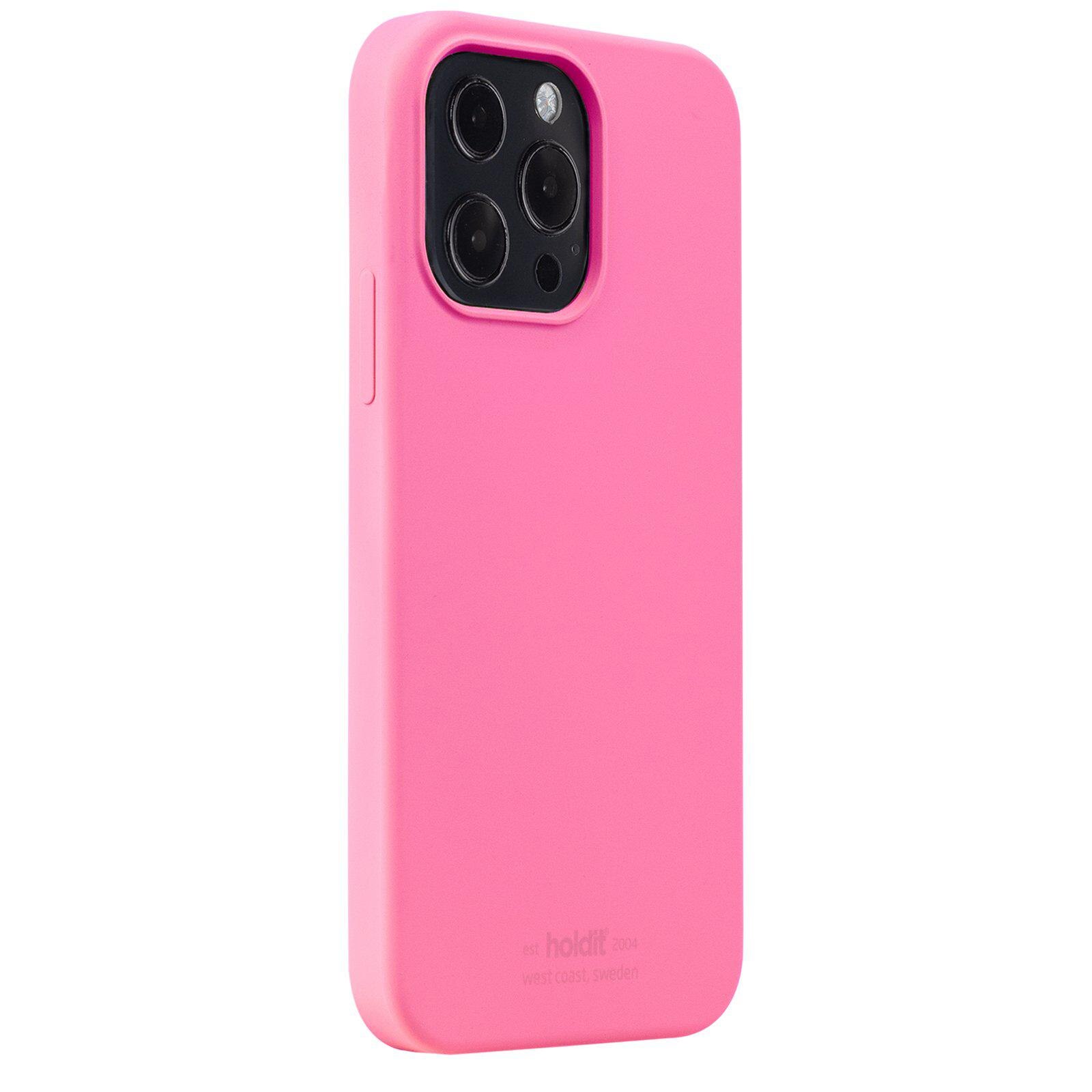Funda de silicona para Apple iPhone 13 Pro Rosa