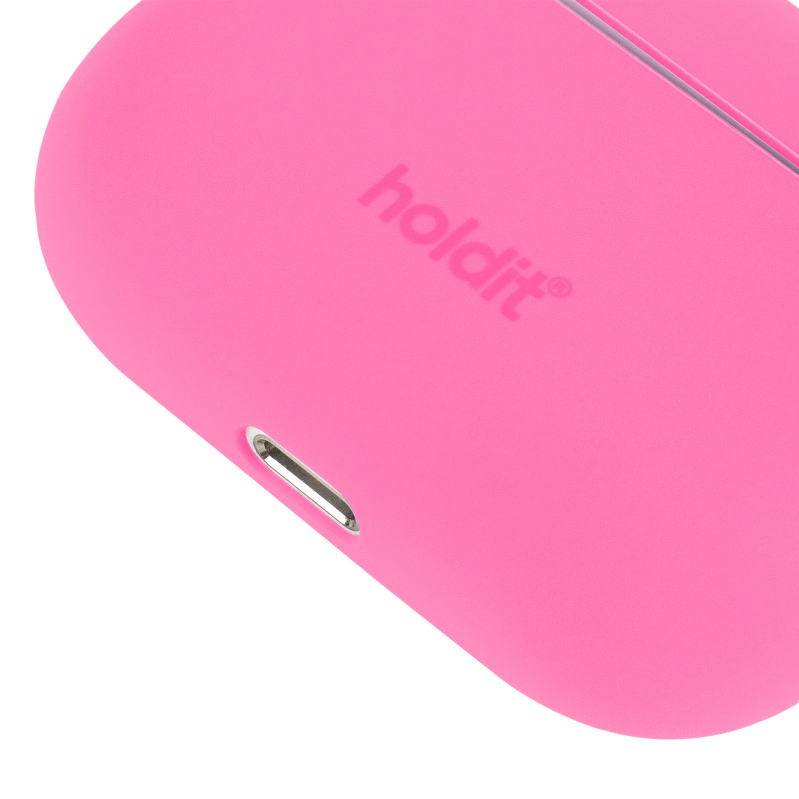 Funda de silicona AirPods Pro Bright Pink