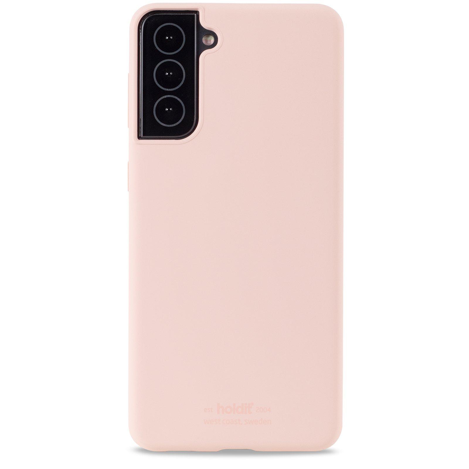 Funda de silicona Samsung Galaxy S22 Plus Blush Pink