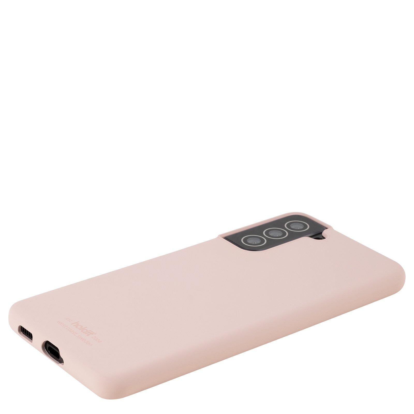 Funda de silicona Samsung Galaxy S22 Plus Blush Pink