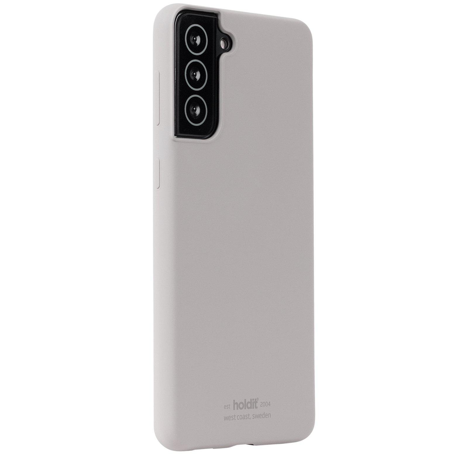 Funda de silicona para Samsung Galaxy S22 Plus Gris