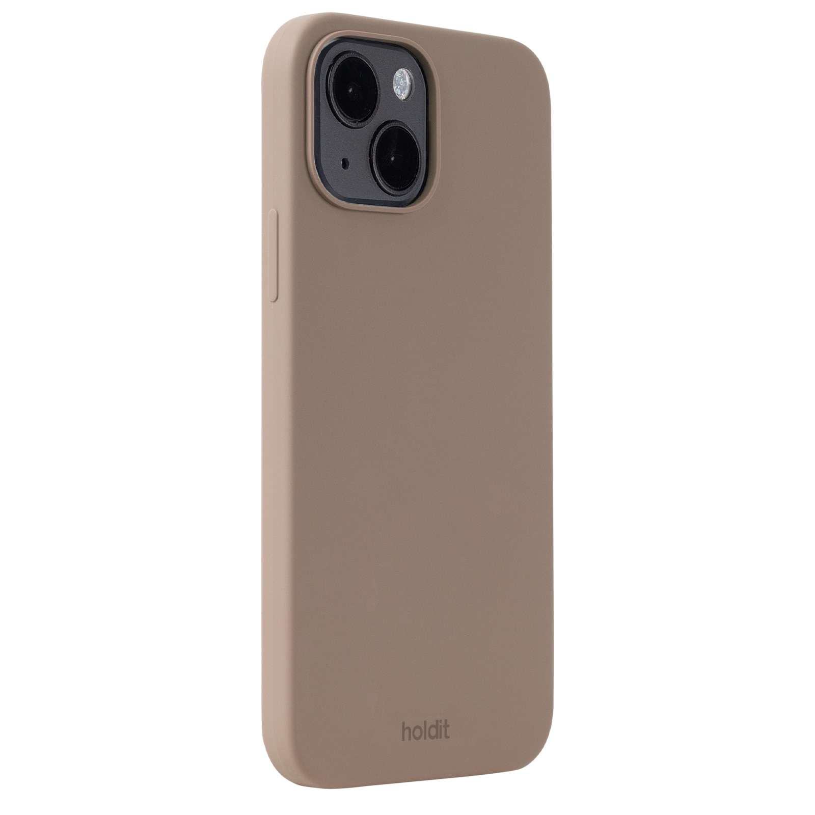 Funda de silicona iPhone 14 Mocha Brown