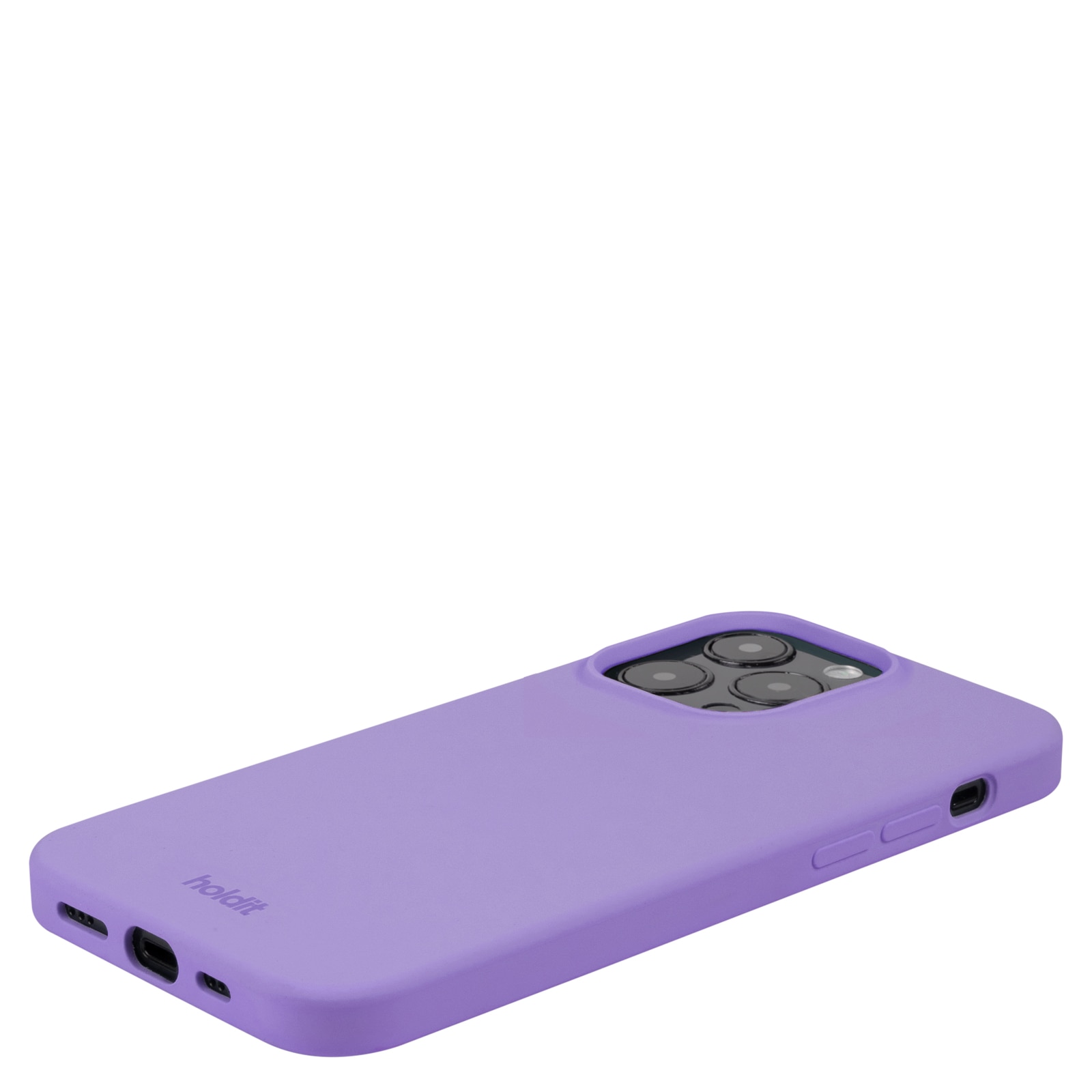 Funda de silicona iPhone 14 Pro Max Violet