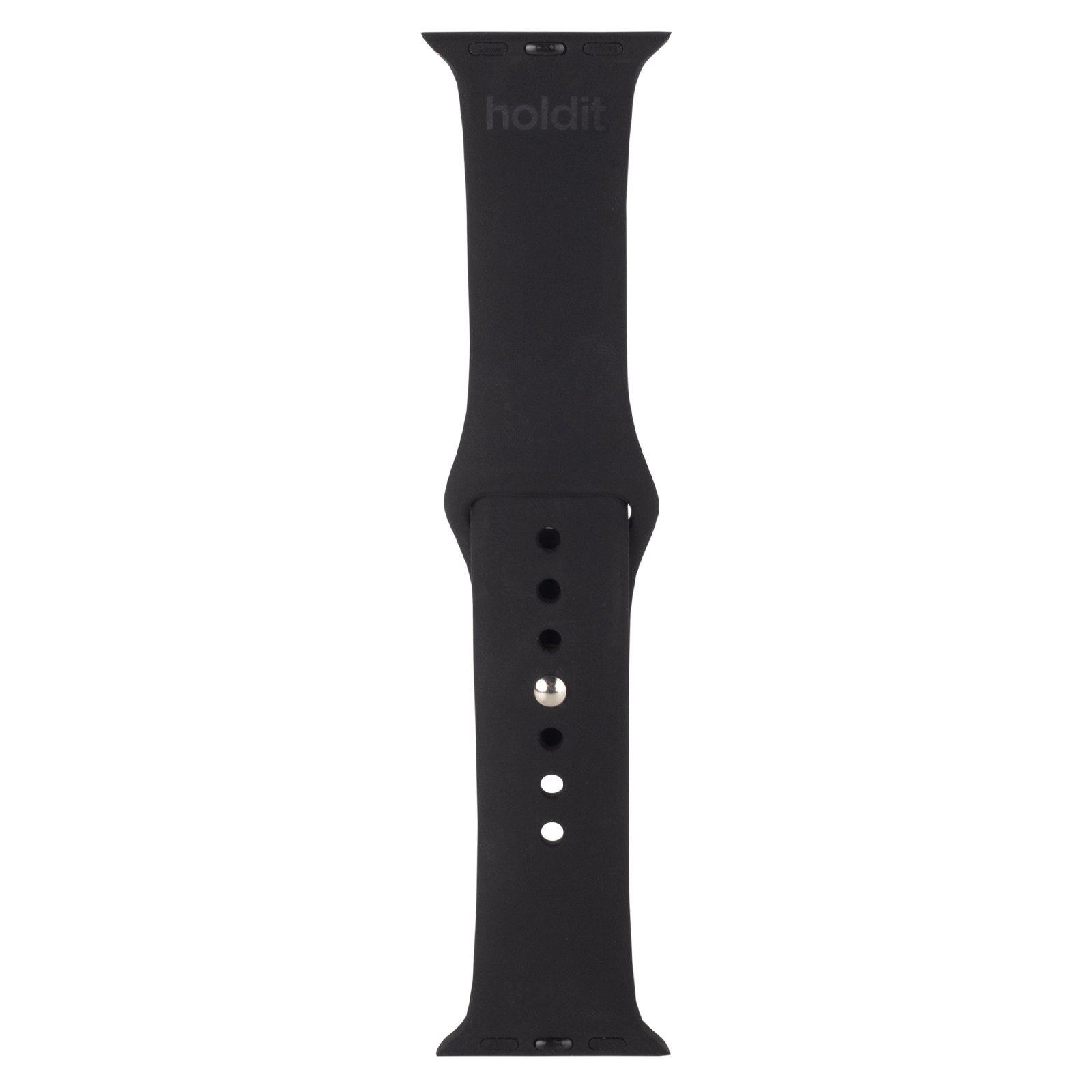 Correa de silicona Apple Watch 41mm Series 8 Black