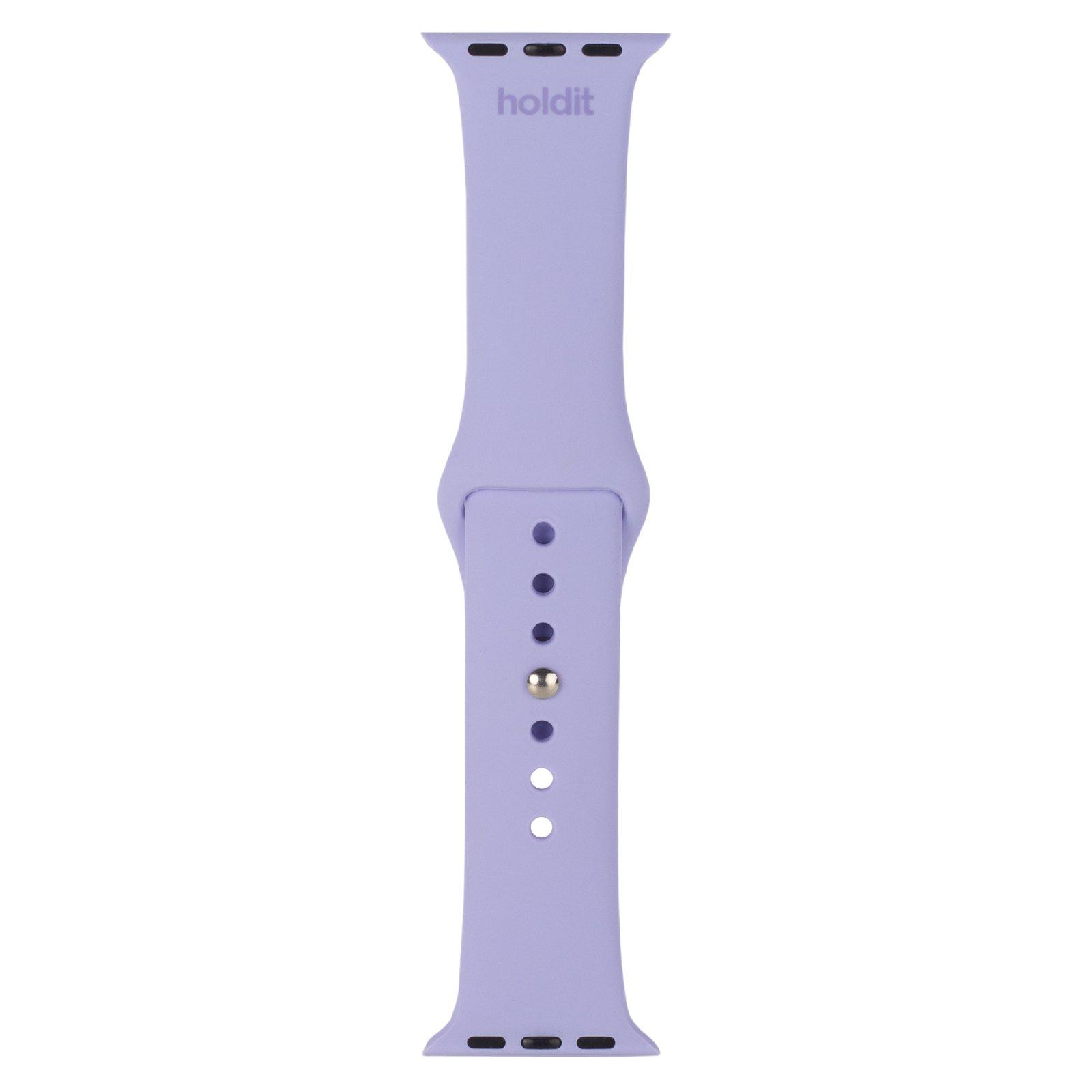 Correa de silicona Apple Watch 41mm Series 7 Lavender
