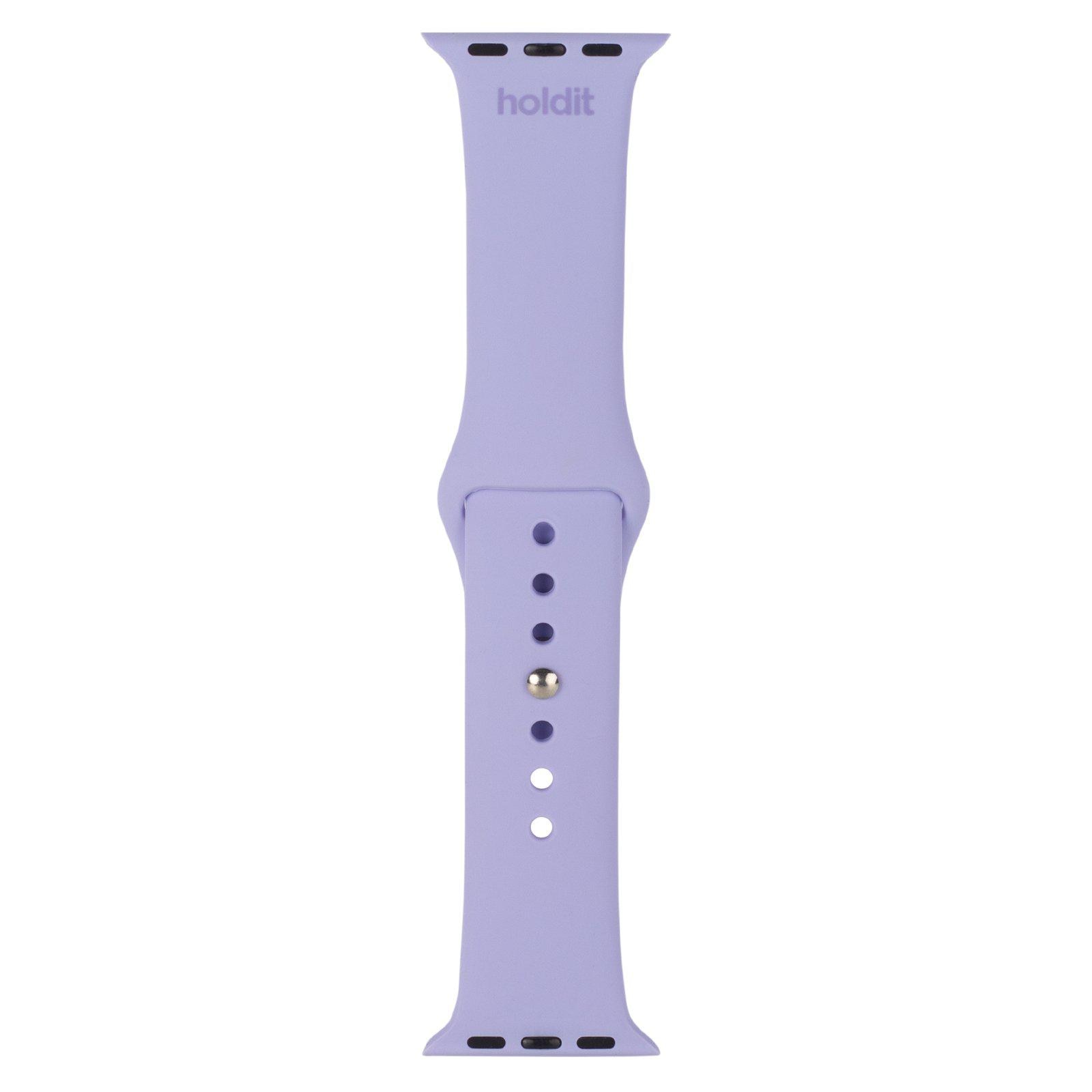 Correa de silicona Apple Watch 41mm Series 9 Lavender