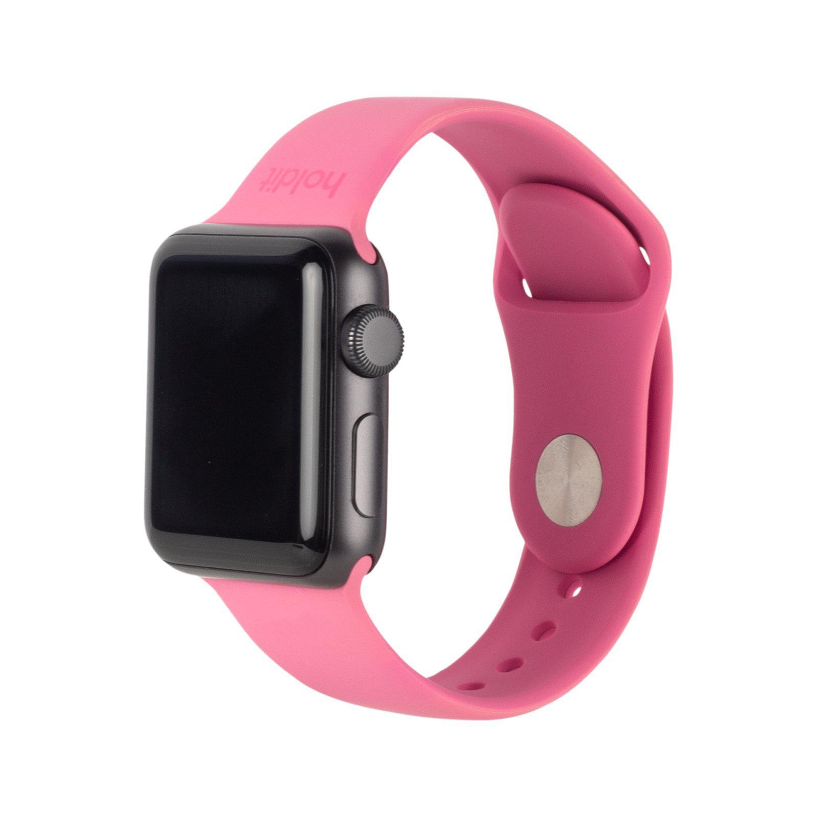 Correa de silicona Apple Watch 42mm Bright Pink