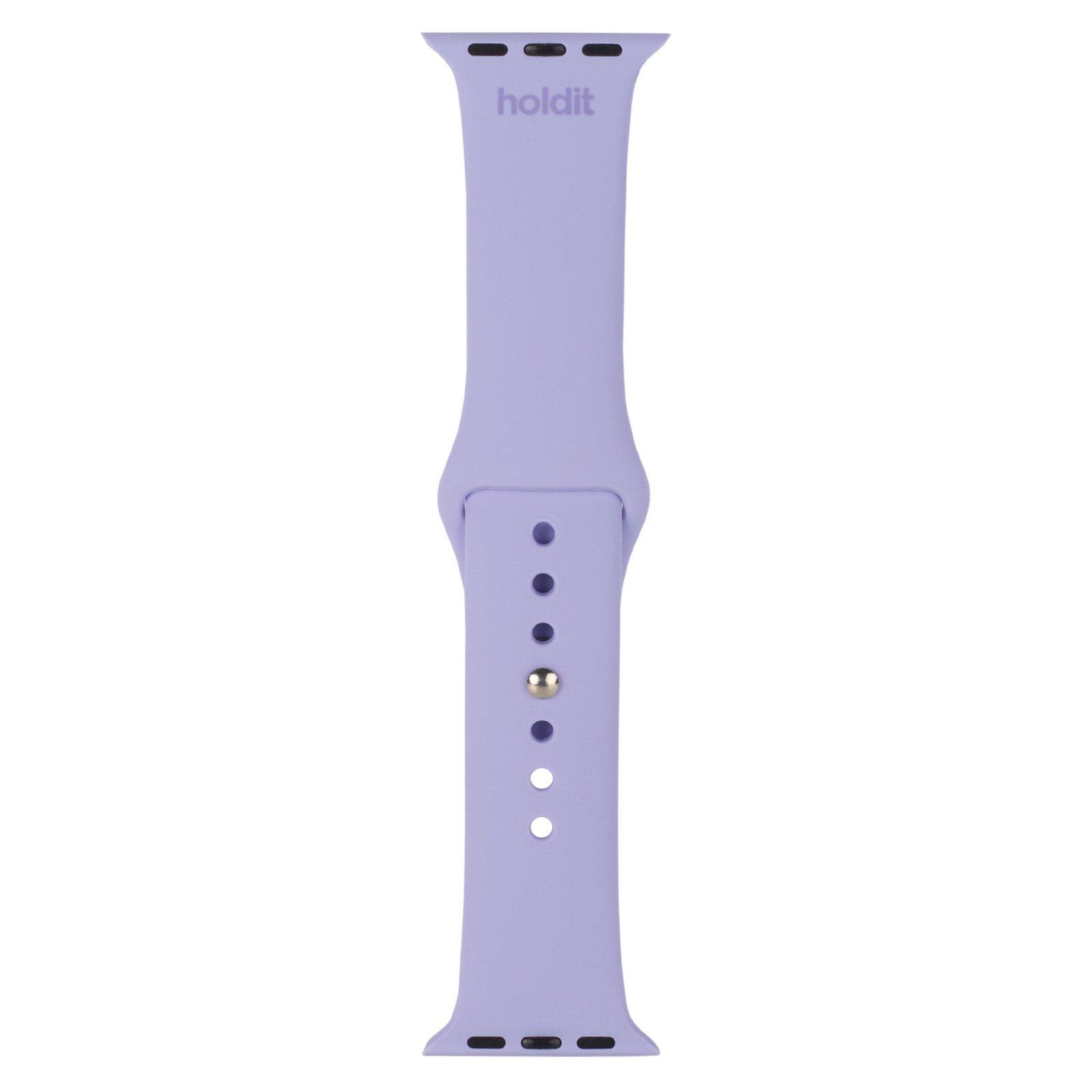 Correa de silicona Apple Watch 44mm Lavender