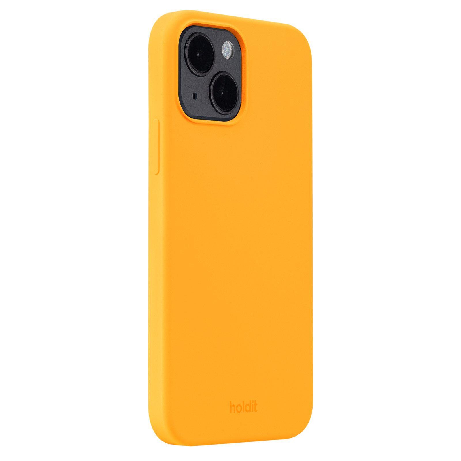 Funda de silicona para Apple iPhone 13 Naranja