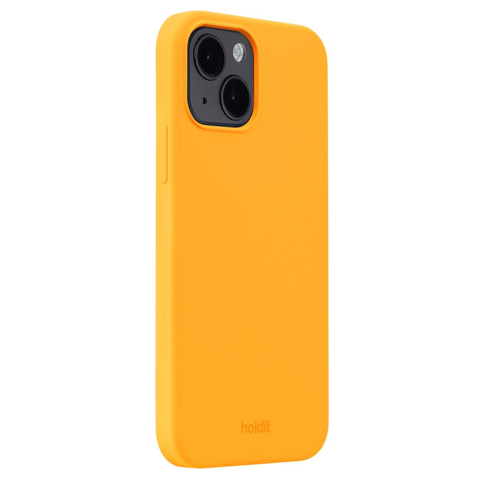 Funda de silicona para iPhone 14 Orange Juice