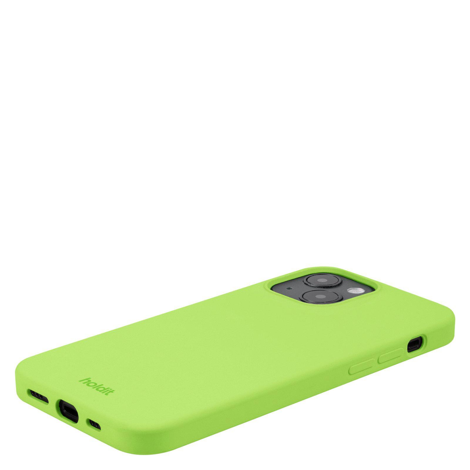 Funda de silicona para iPhone 14 Acid Green
