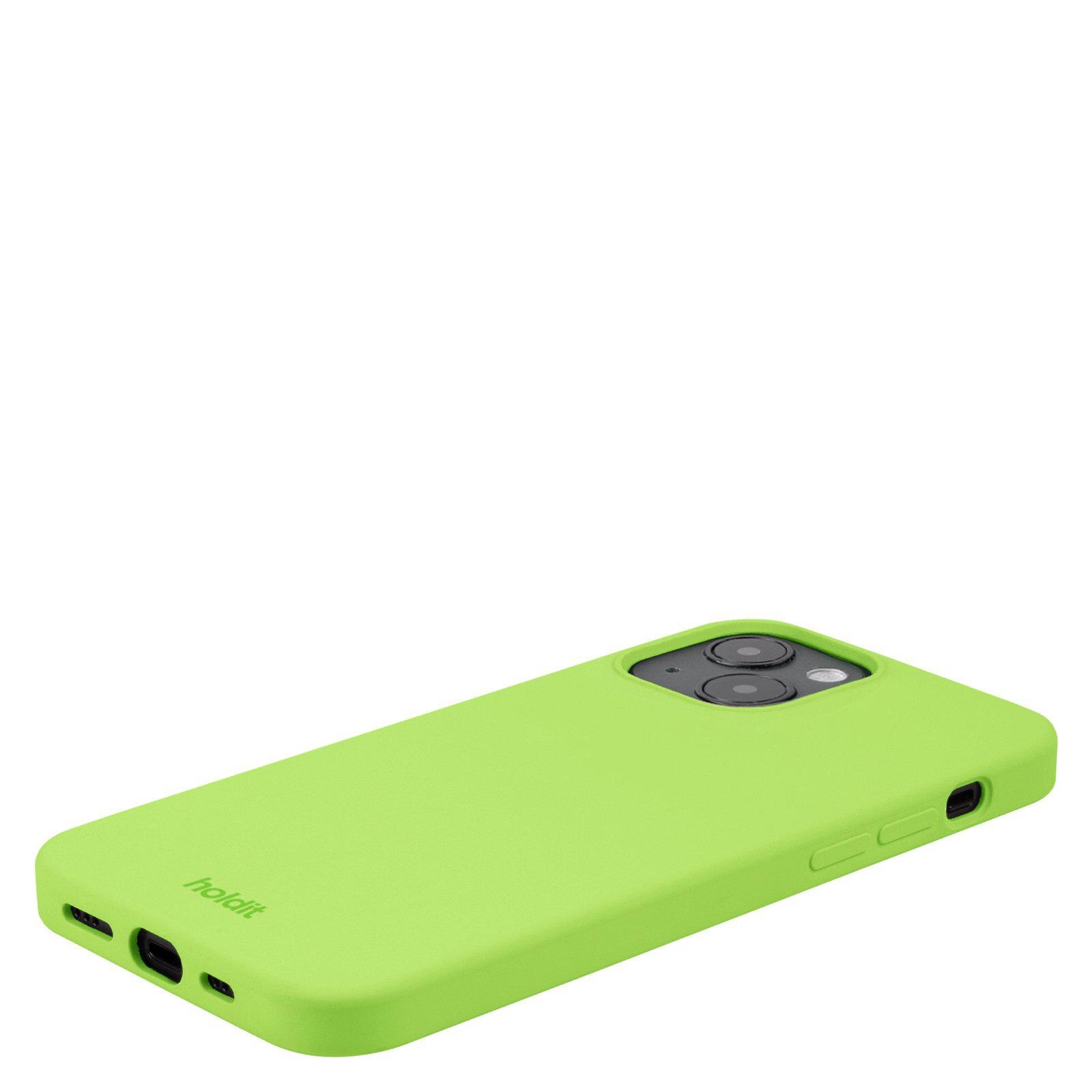 Funda de silicona para iPhone 13 Verde