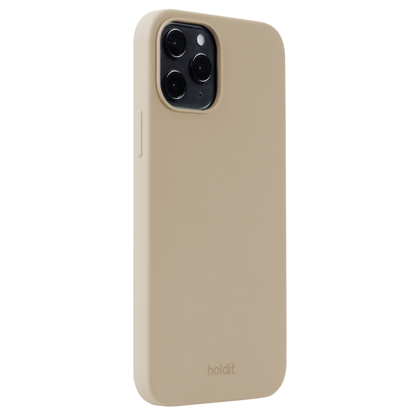 Funda de silicona iPhone 12/12 Pro Latte Beige