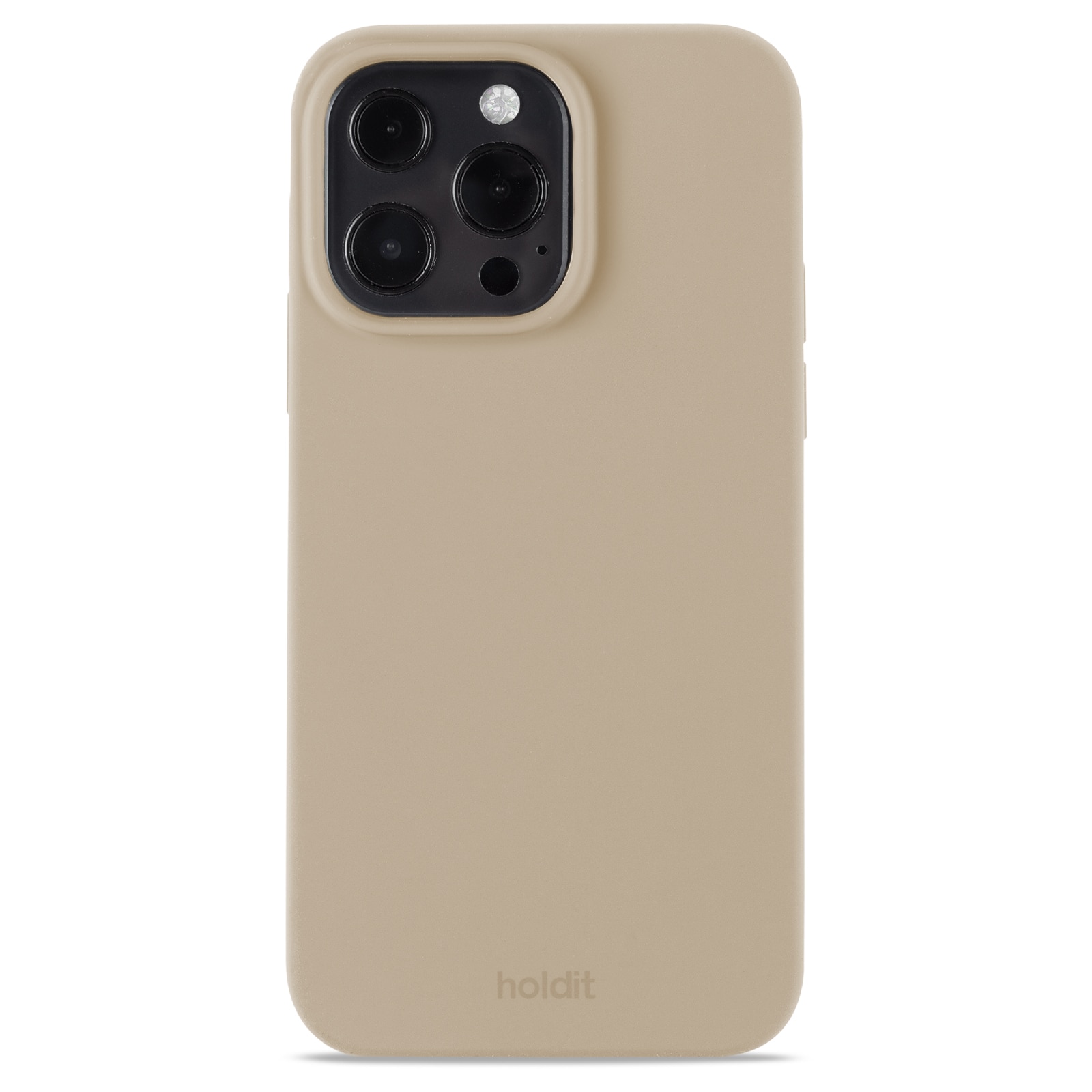 Funda de silicona iPhone 13 Pro Latte Beige