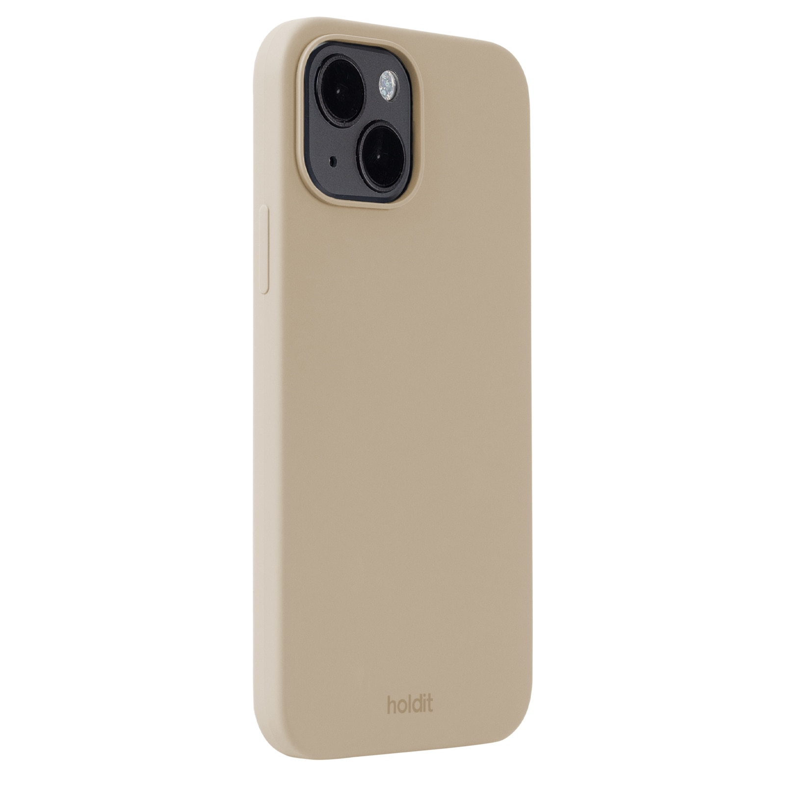 Funda de silicona iPhone 13 Latte Beige