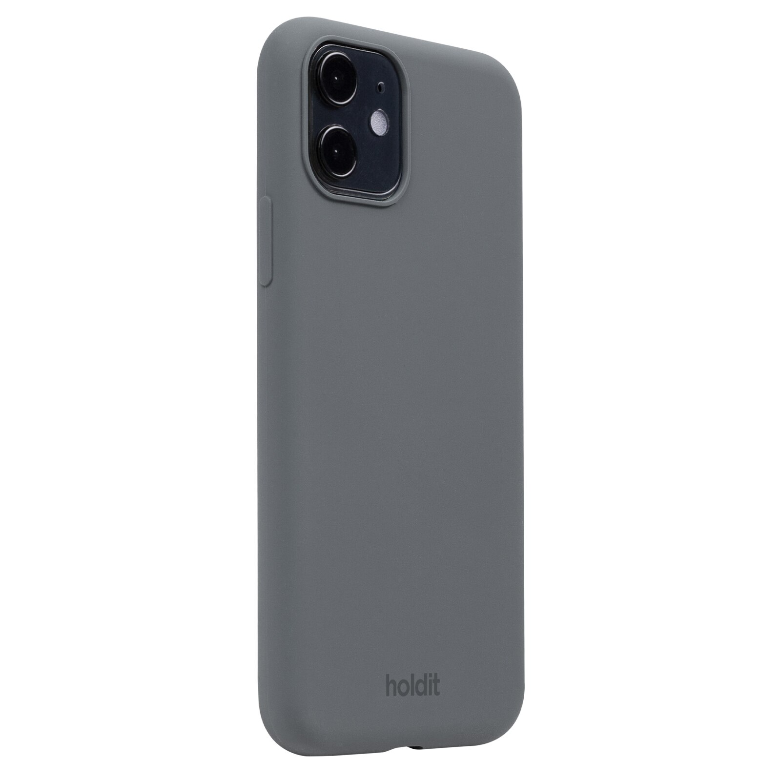 Funda de silicona para iPhone Xr Gris