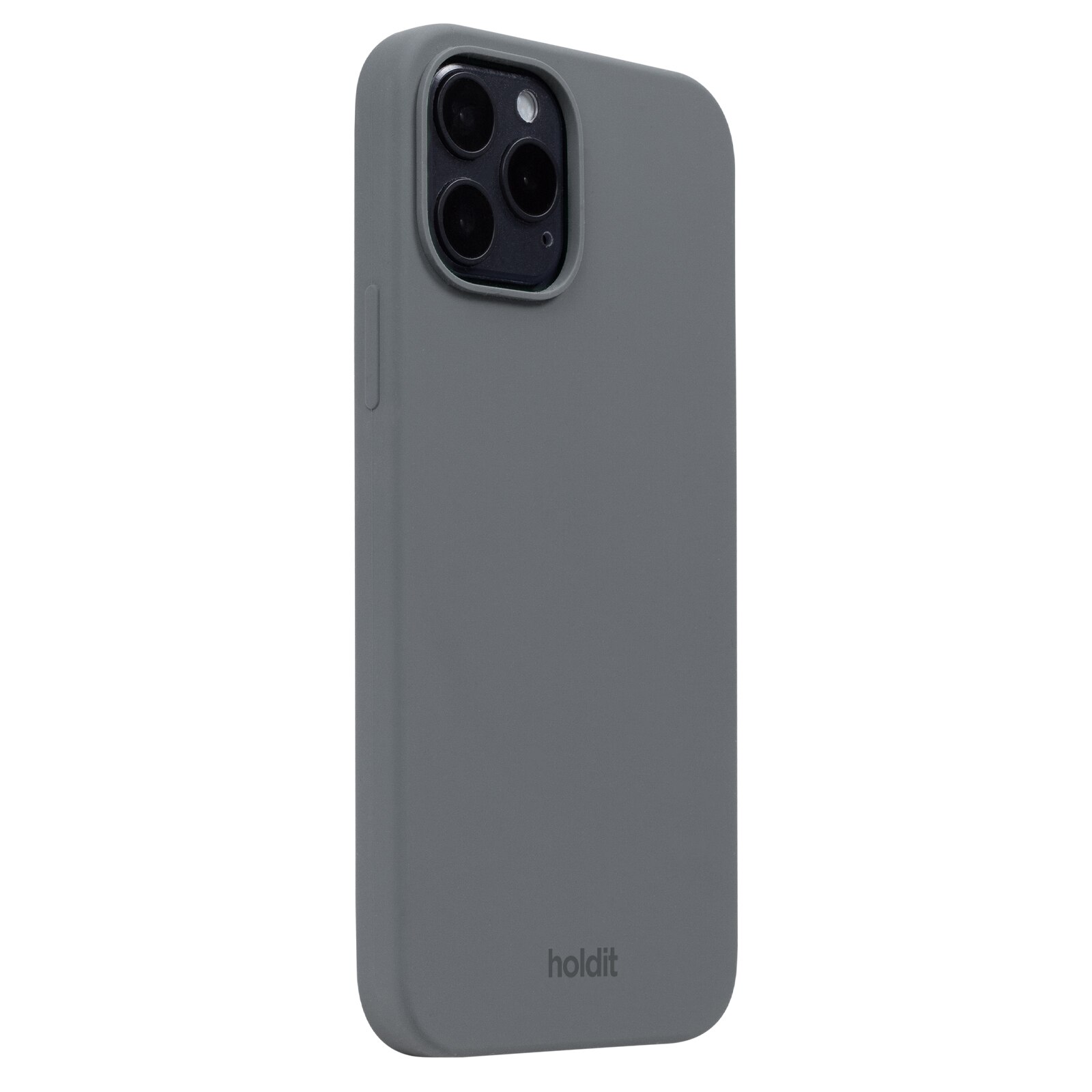 Funda de silicona iPhone 12/12 Pro Space Gray